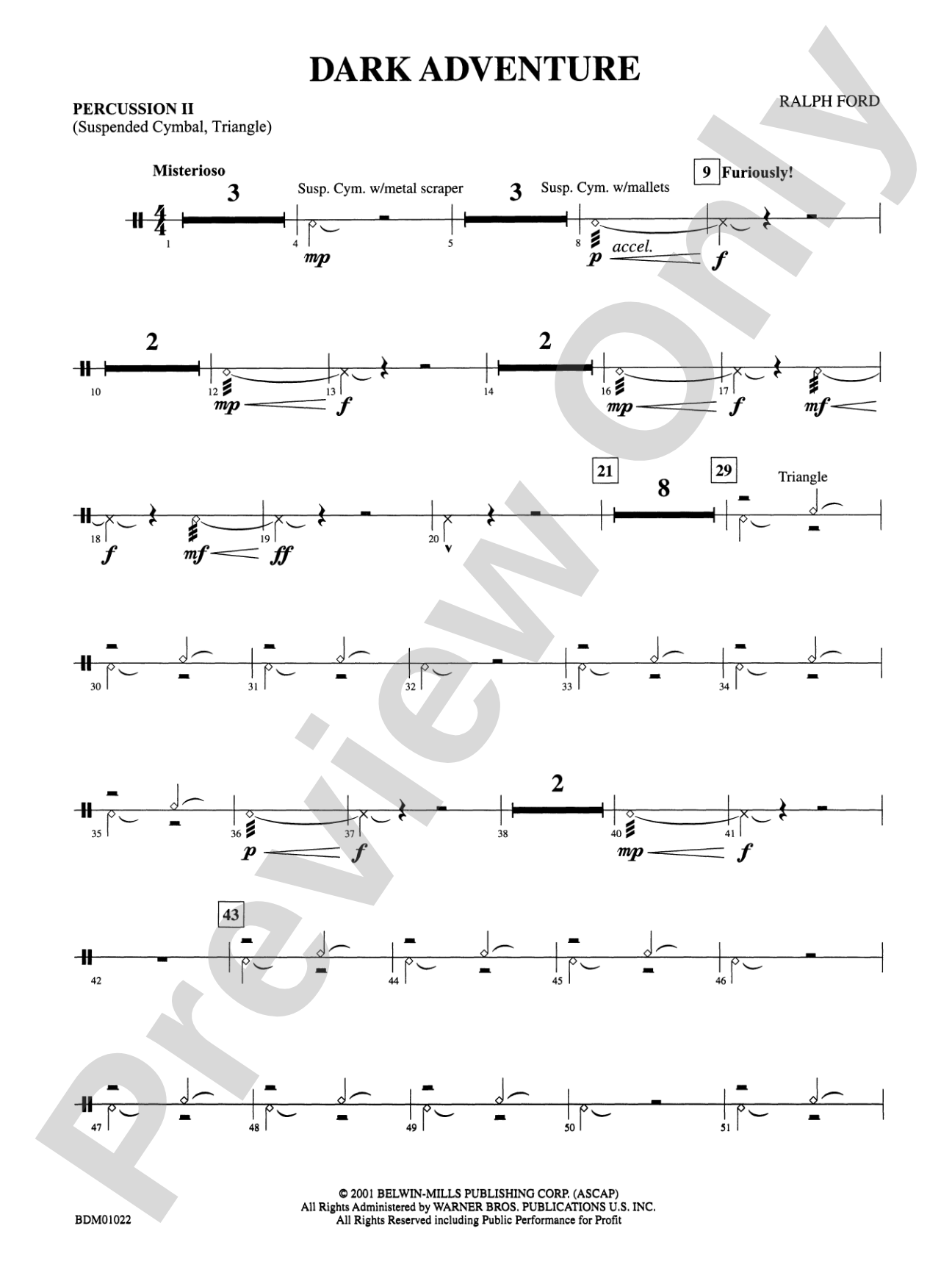 Dark Adventure: 2nd Percussion