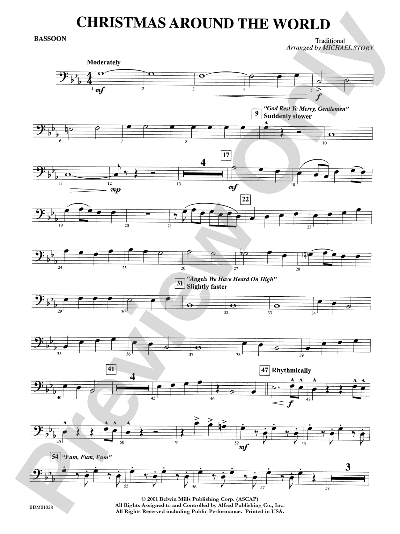 Christmas Around the World: Bassoon