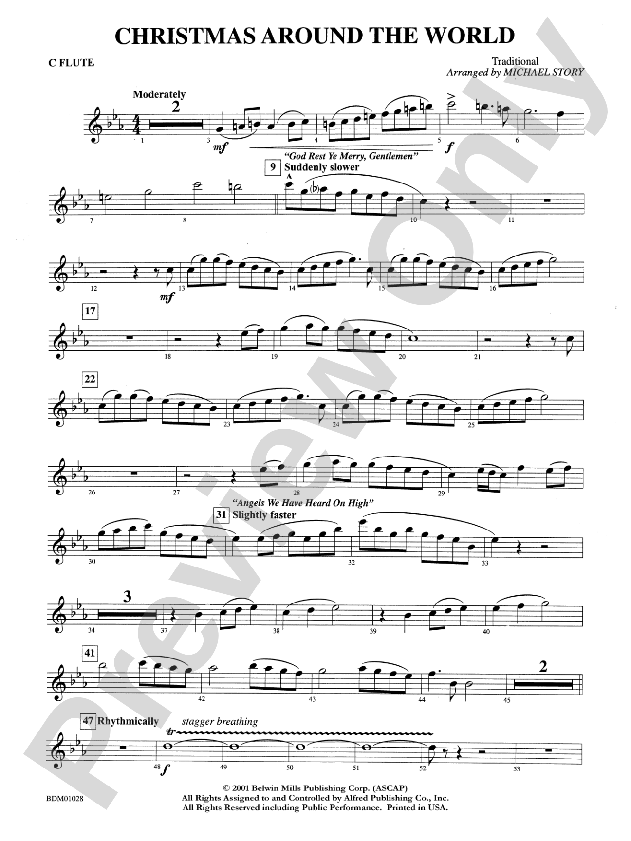 Christmas Around the World: Flute