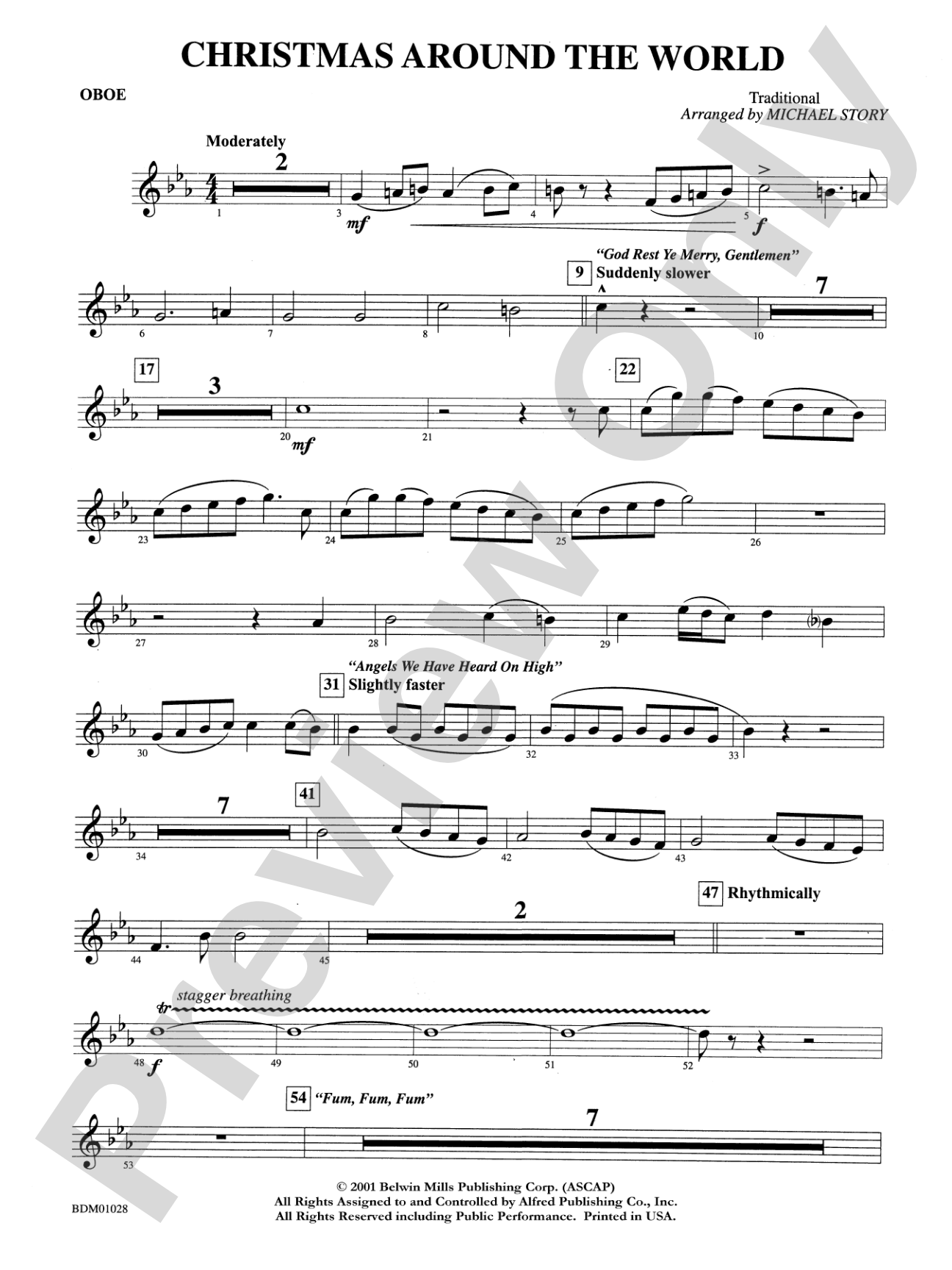 Christmas Around the World: Oboe