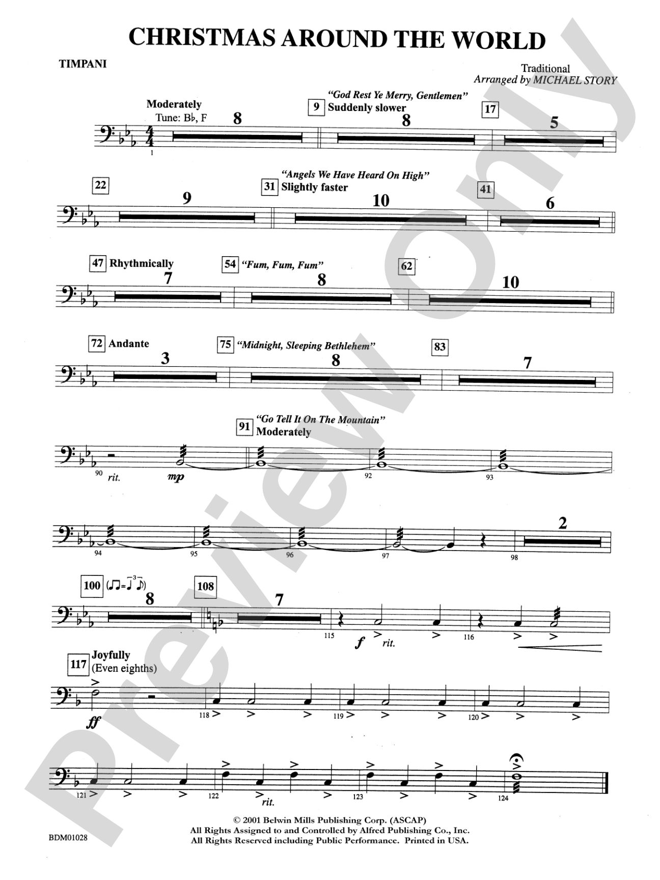 Christmas Around the World: Timpani