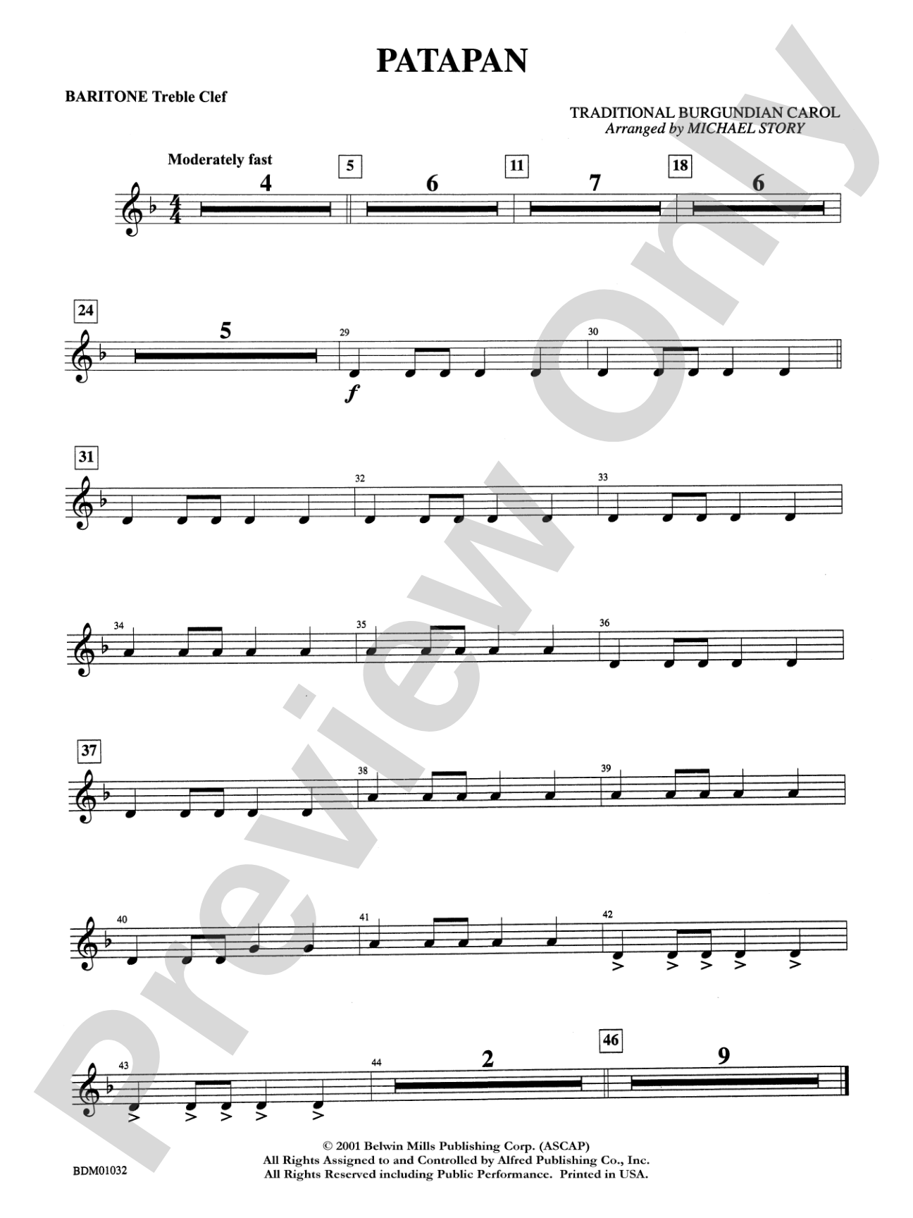 Patapan: Baritone T.C.
