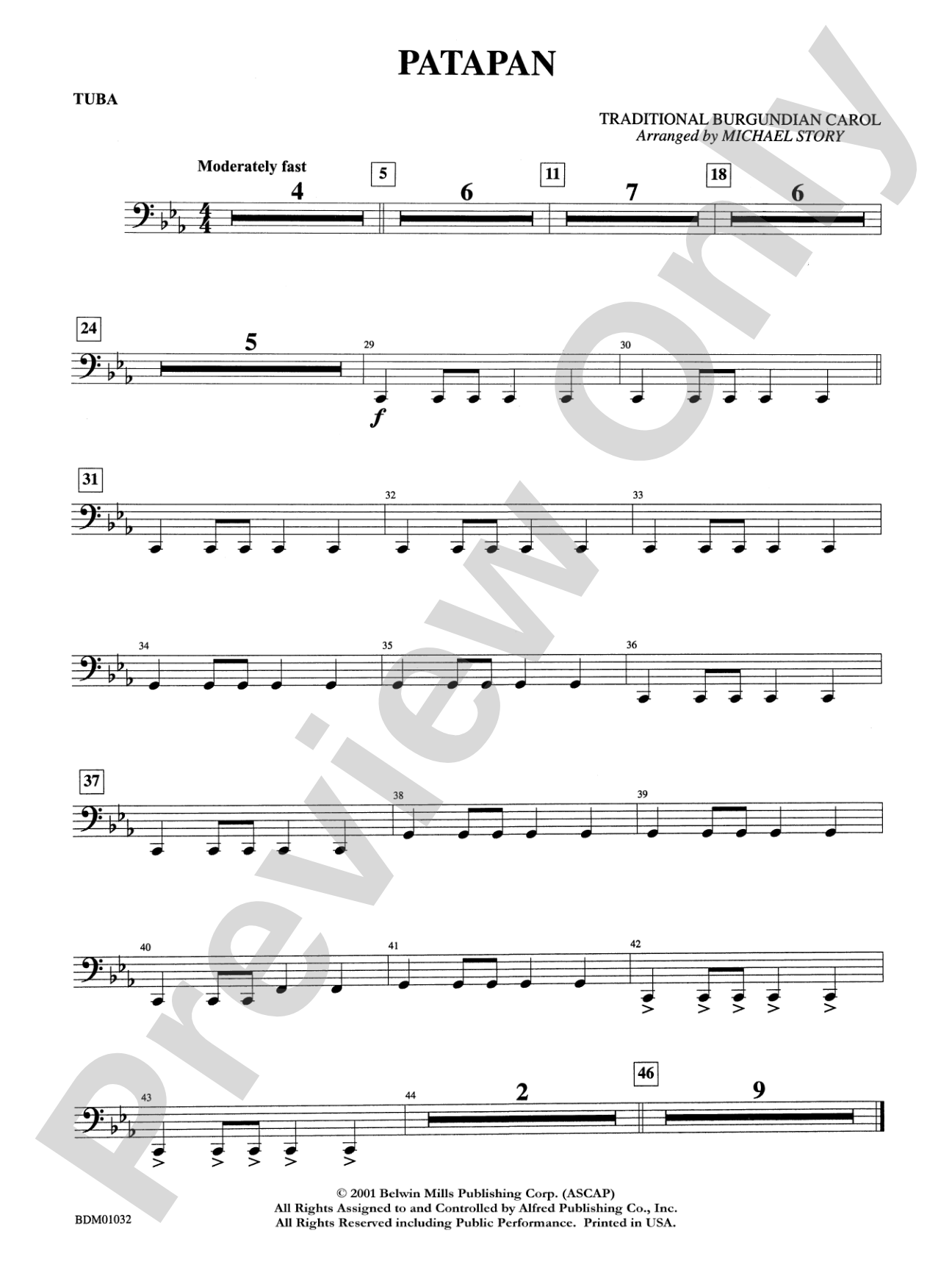 Patapan: Tuba