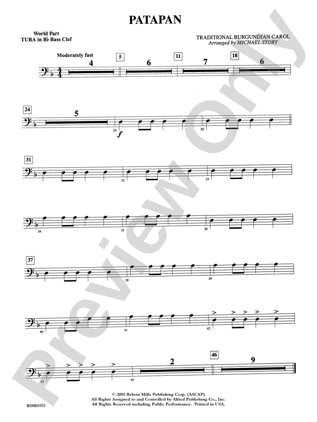 Patapan: WP B-flat Tuba B.C.
