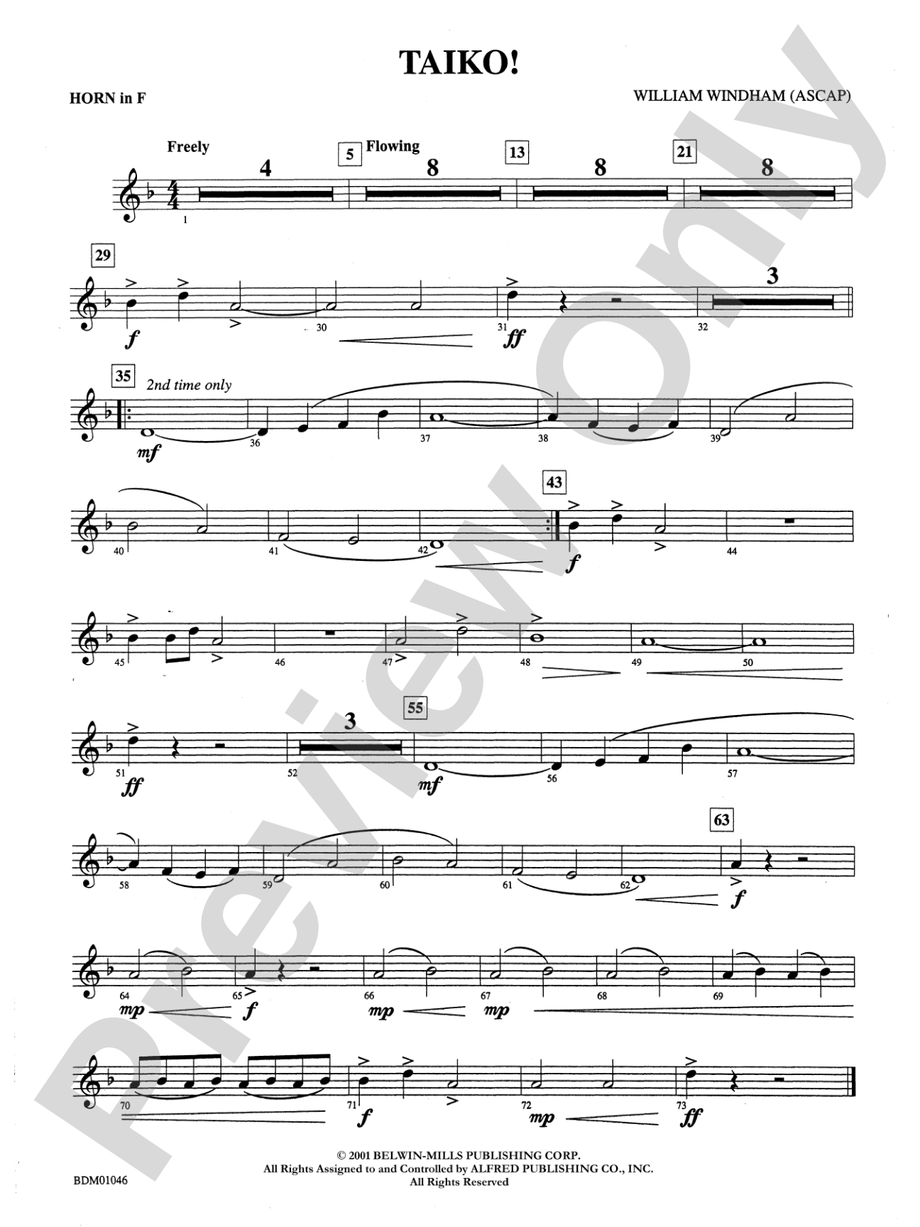 Taiko!: 1st F Horn