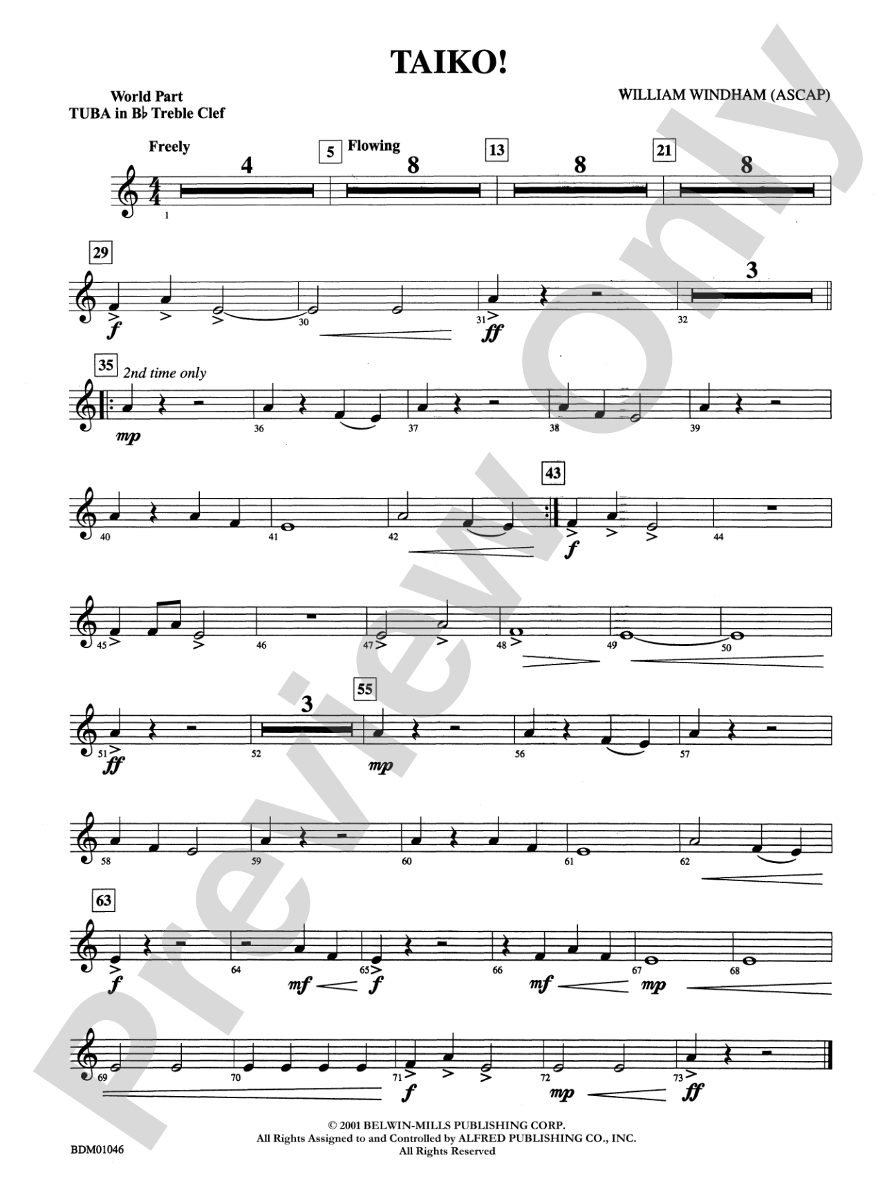 Taiko!: (wp) B-flat Tuba T.C.