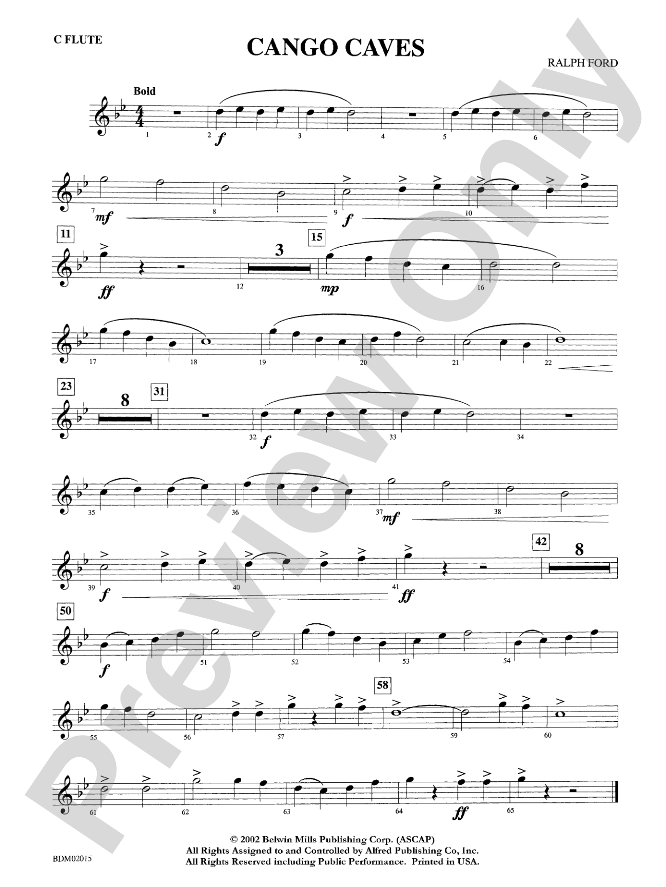 Cango Caves: Flute