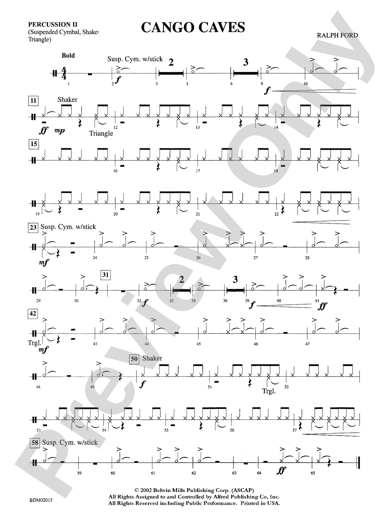 Cango Caves: 2nd Percussion