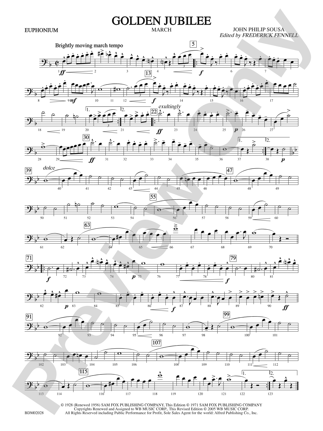 Golden Jubilee: Baritone B.C.
