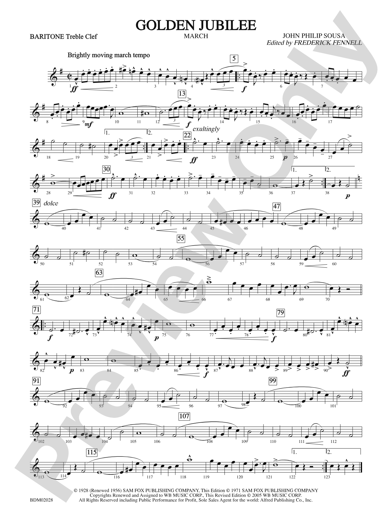 Golden Jubilee: Baritone T.C.