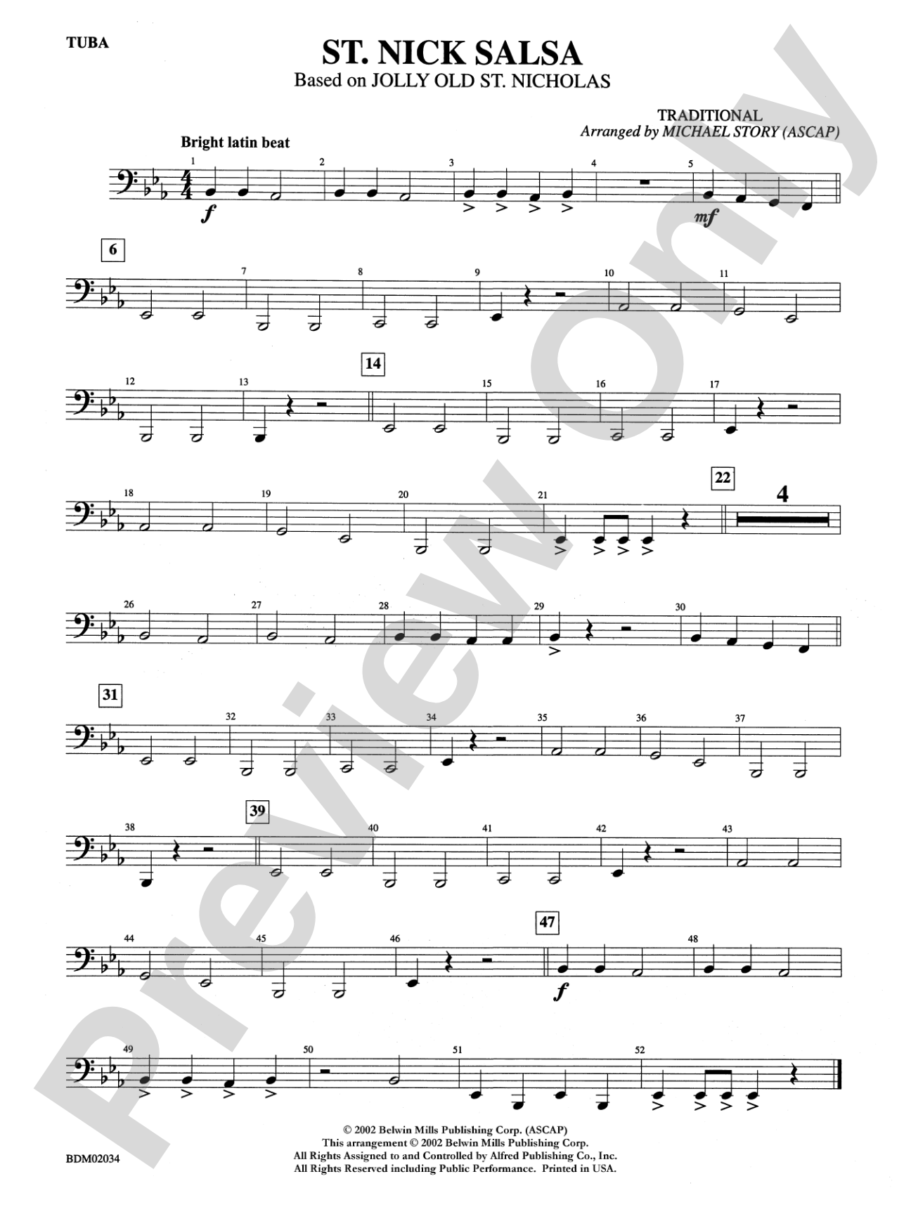 St. Nick Salsa: Tuba