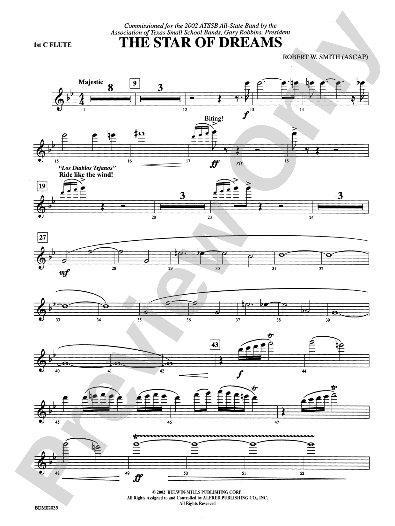 The Star of Dreams: Flute