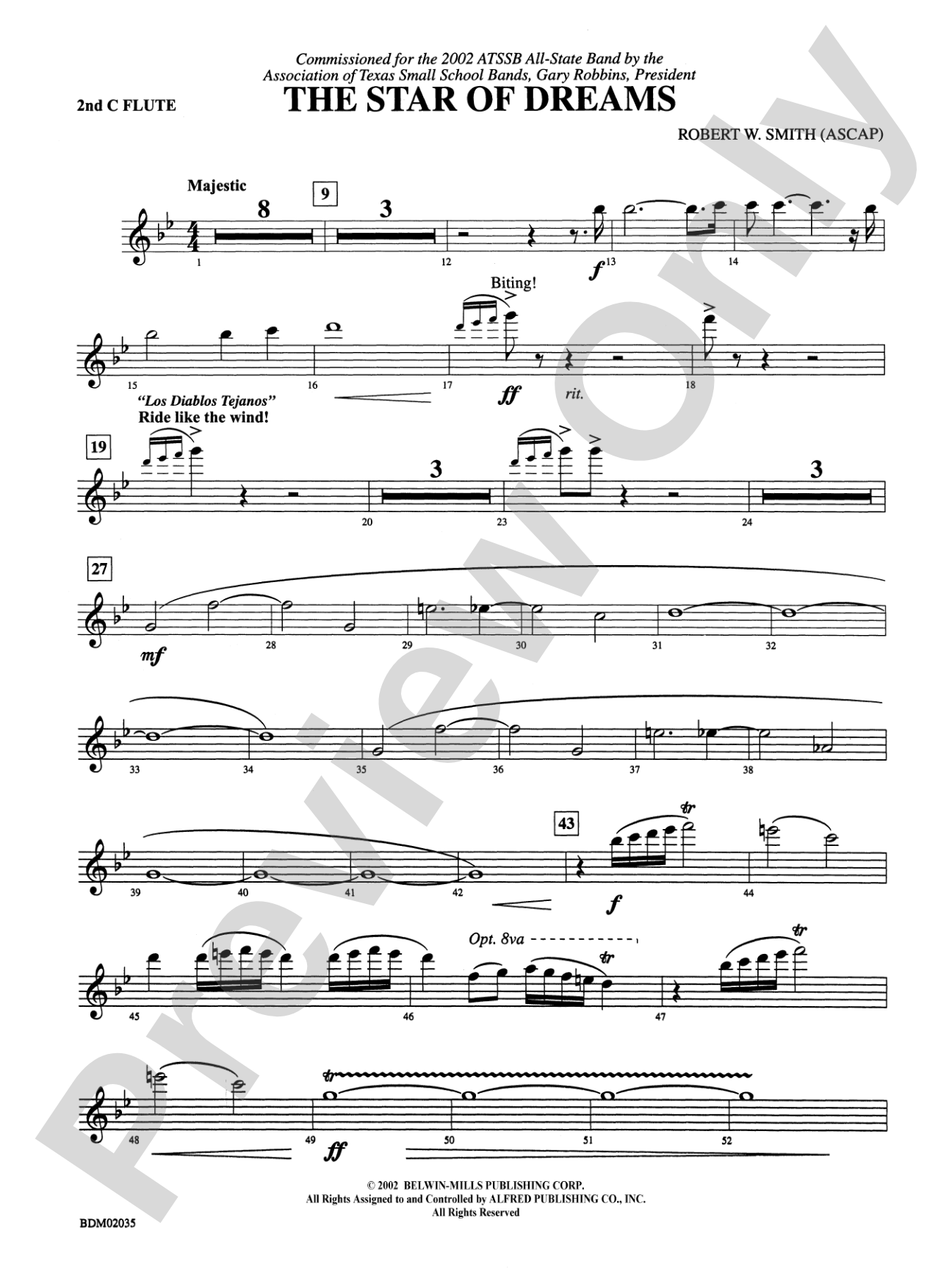 The Star of Dreams: 2nd Flute
