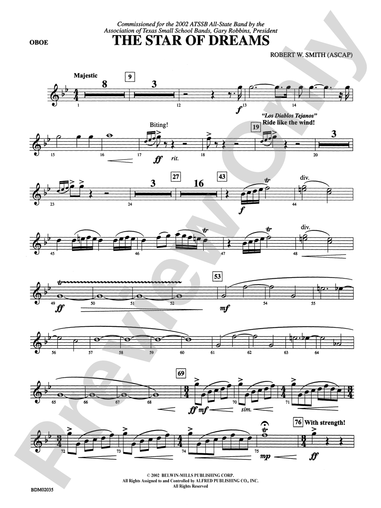 The Star of Dreams: Oboe