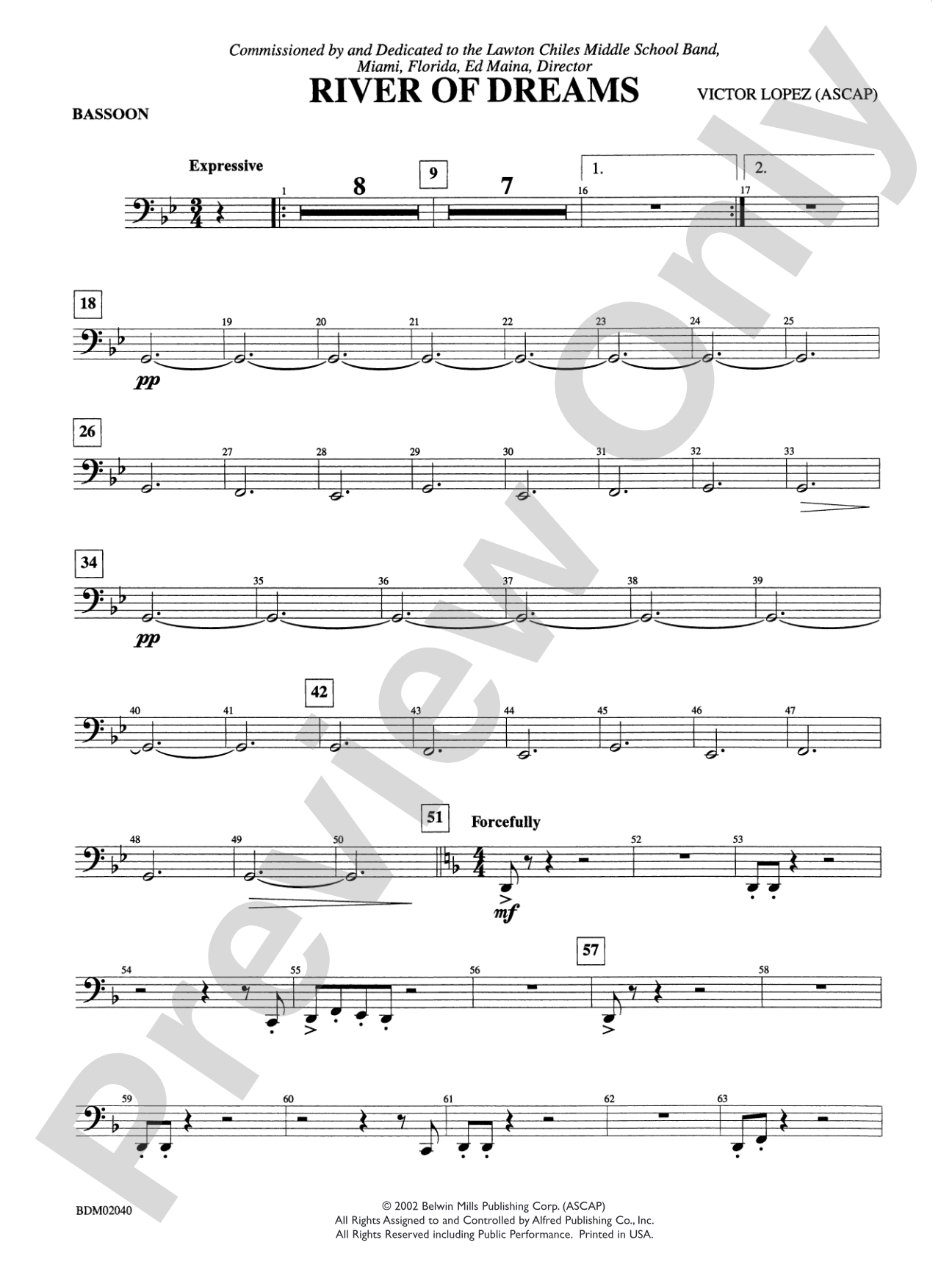 River of Dreams: Bassoon