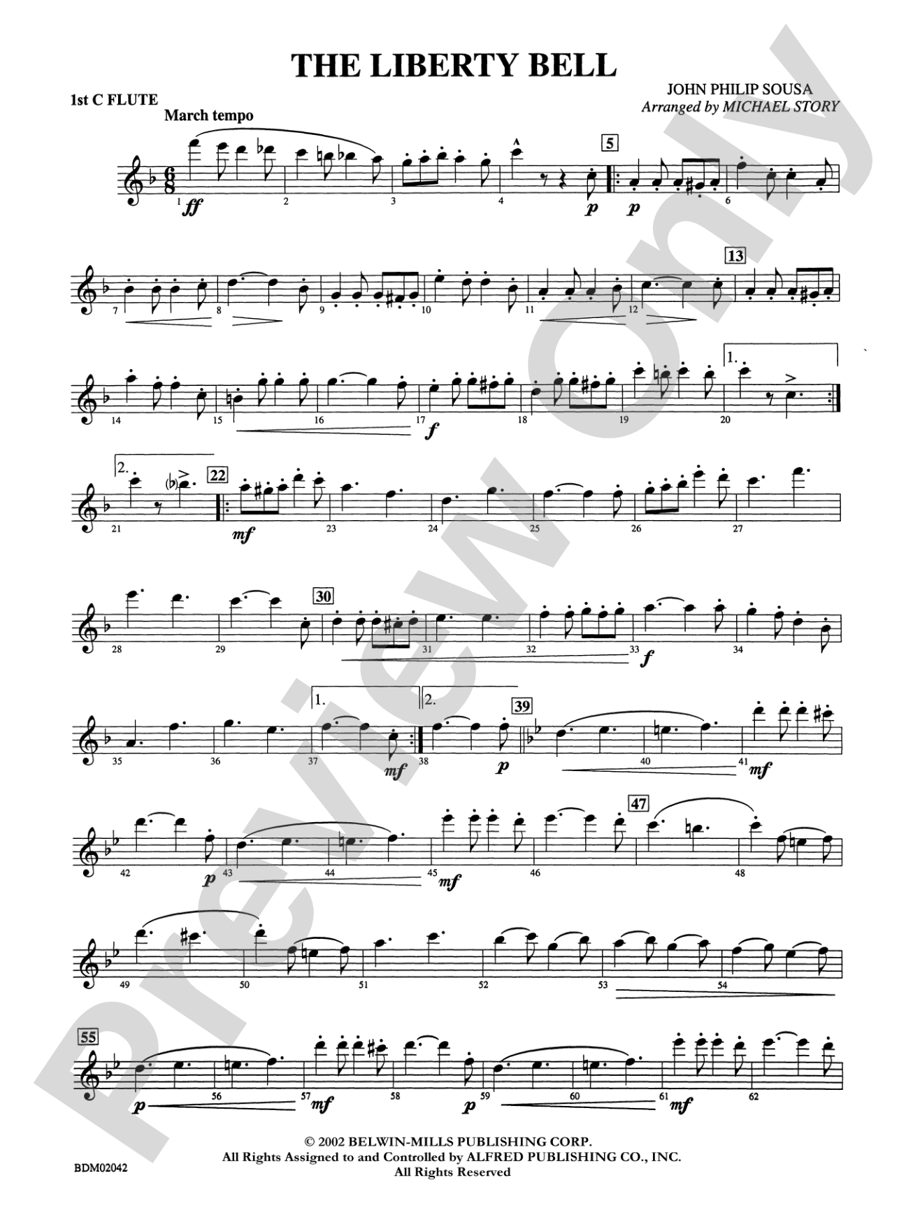The Liberty Bell: Flute