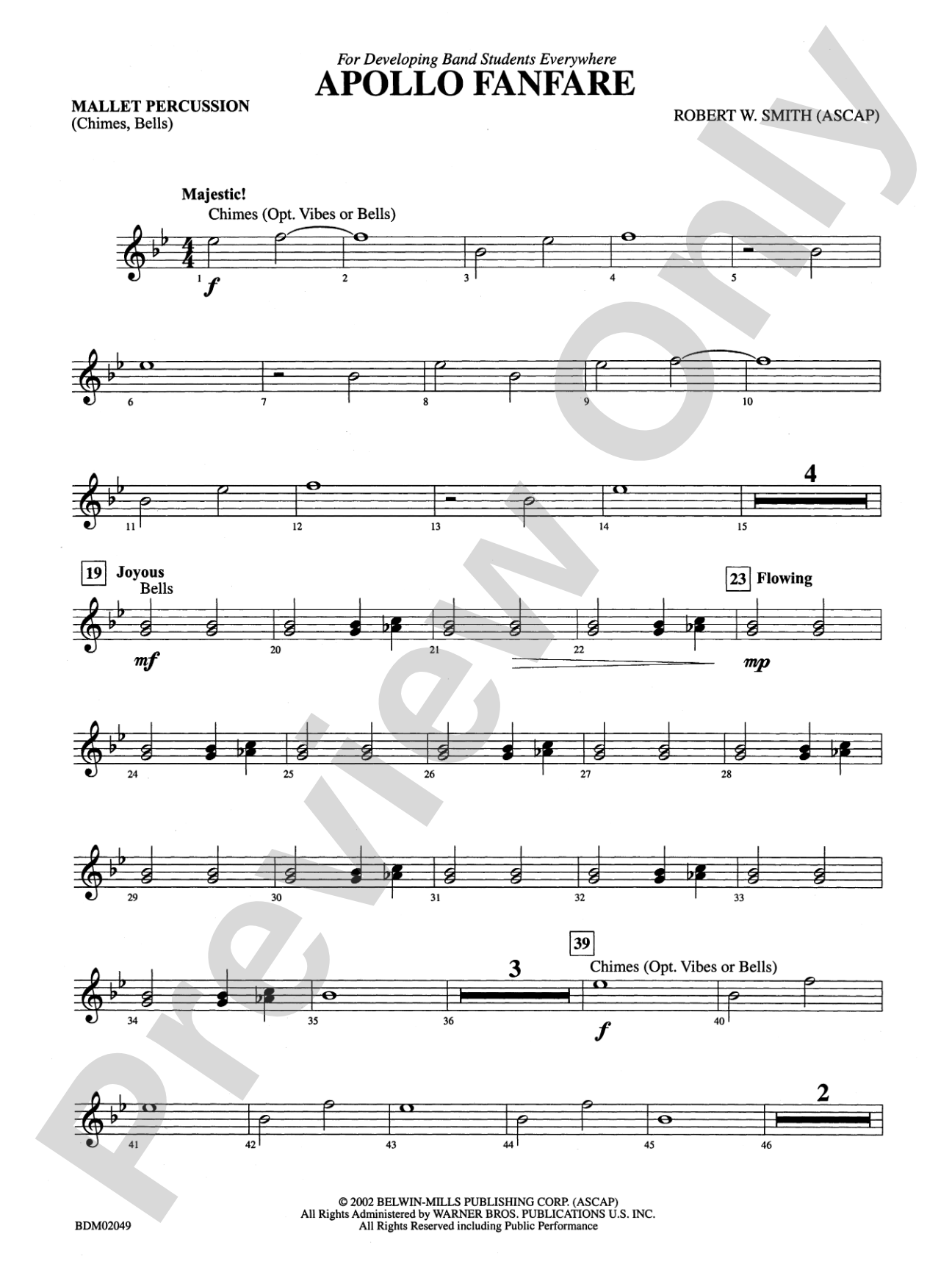 Apollo Fanfare: Mallets
