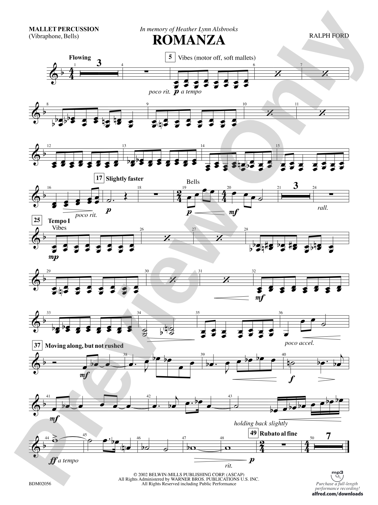 Romanza: Mallets