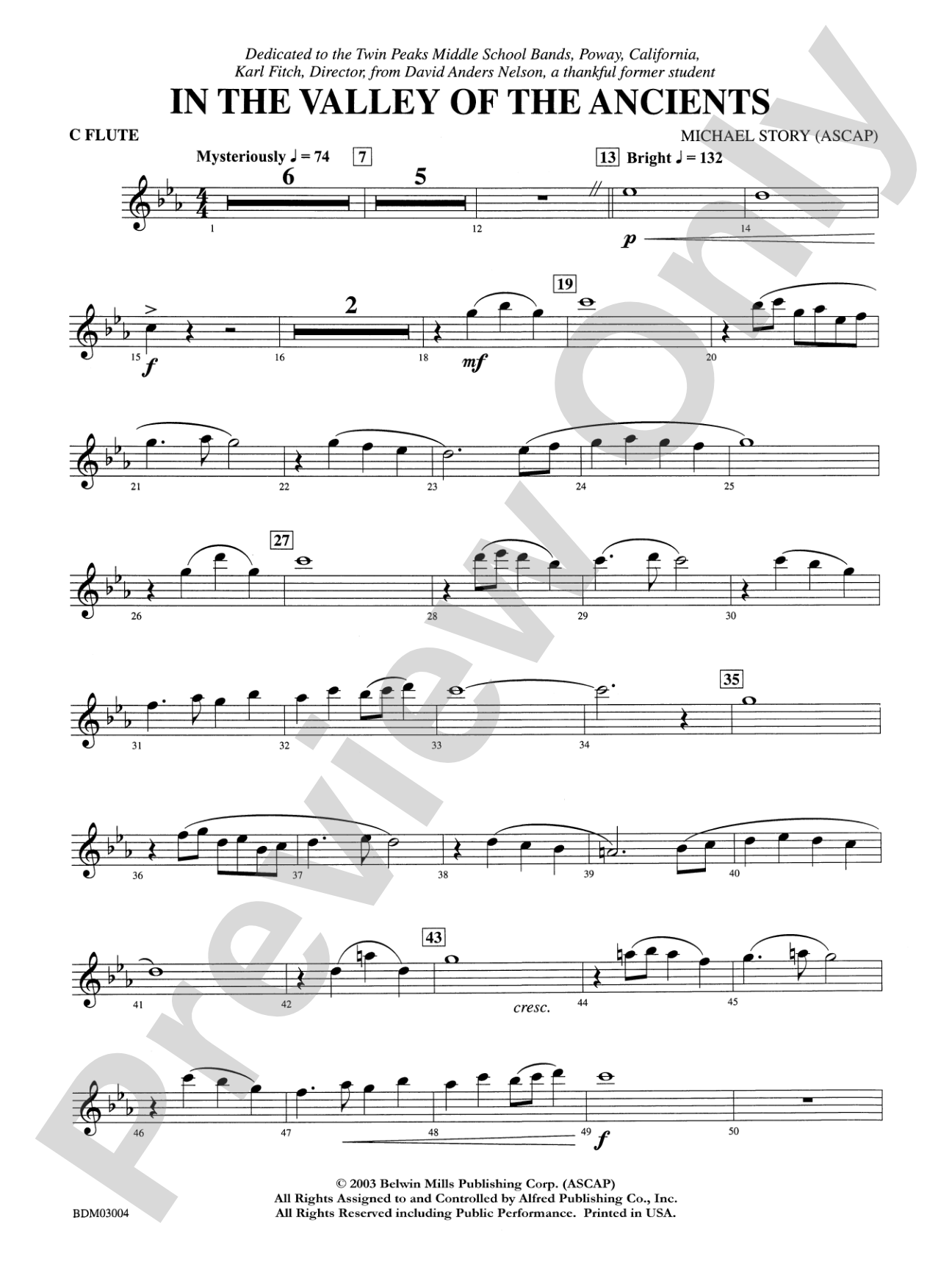 In the Valley of the Ancients: Flute