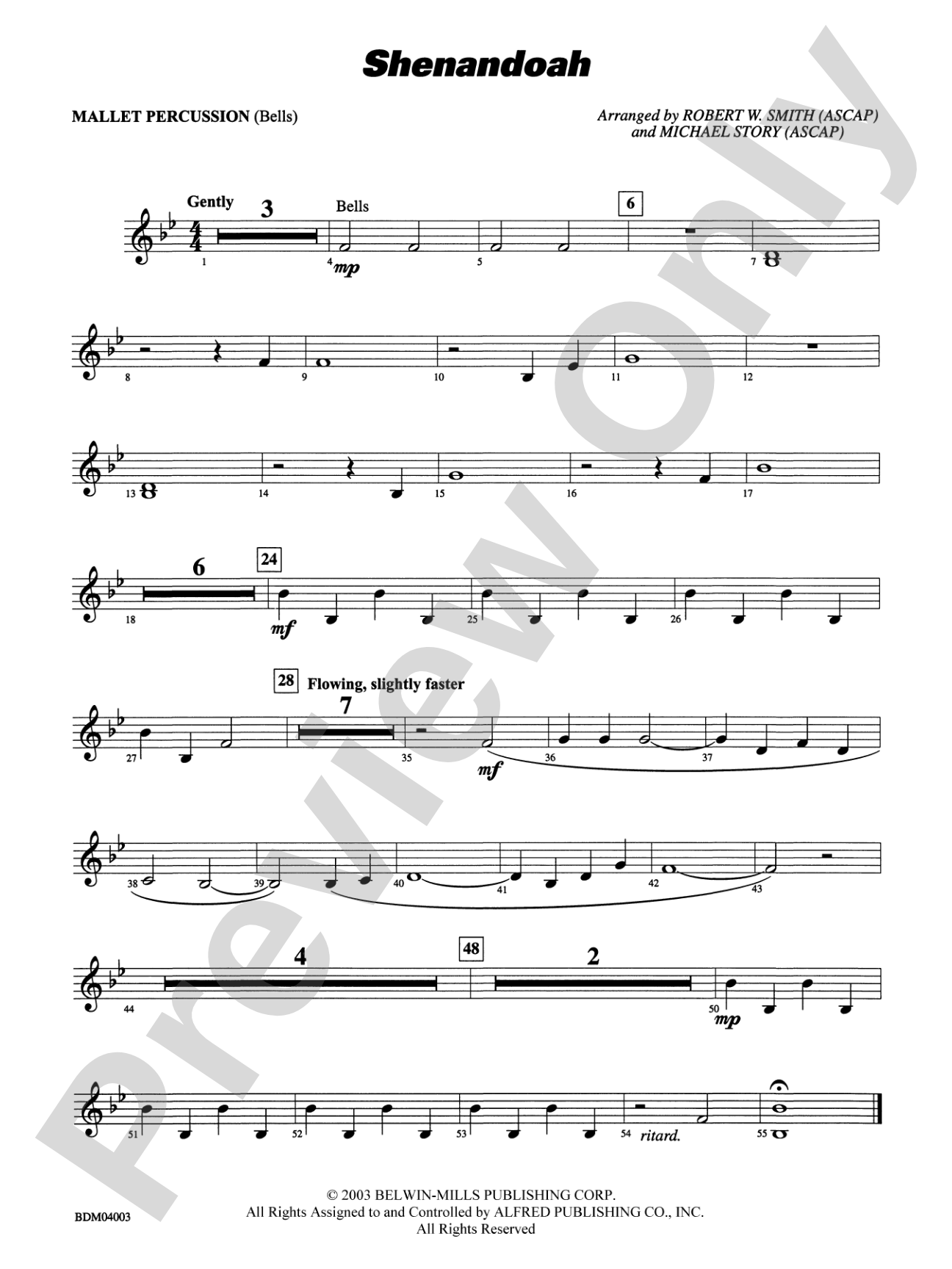 Shenandoah: Mallets