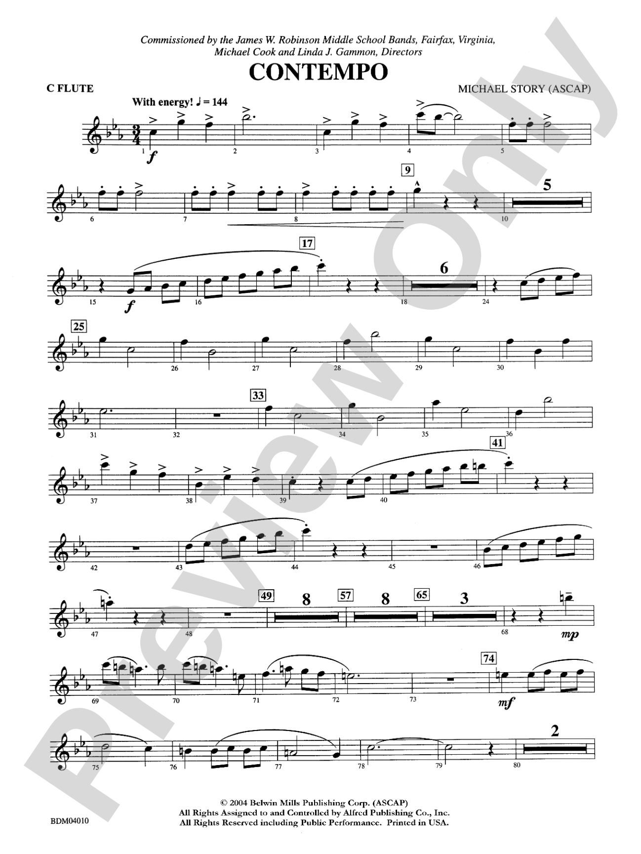 Contempo: Flute