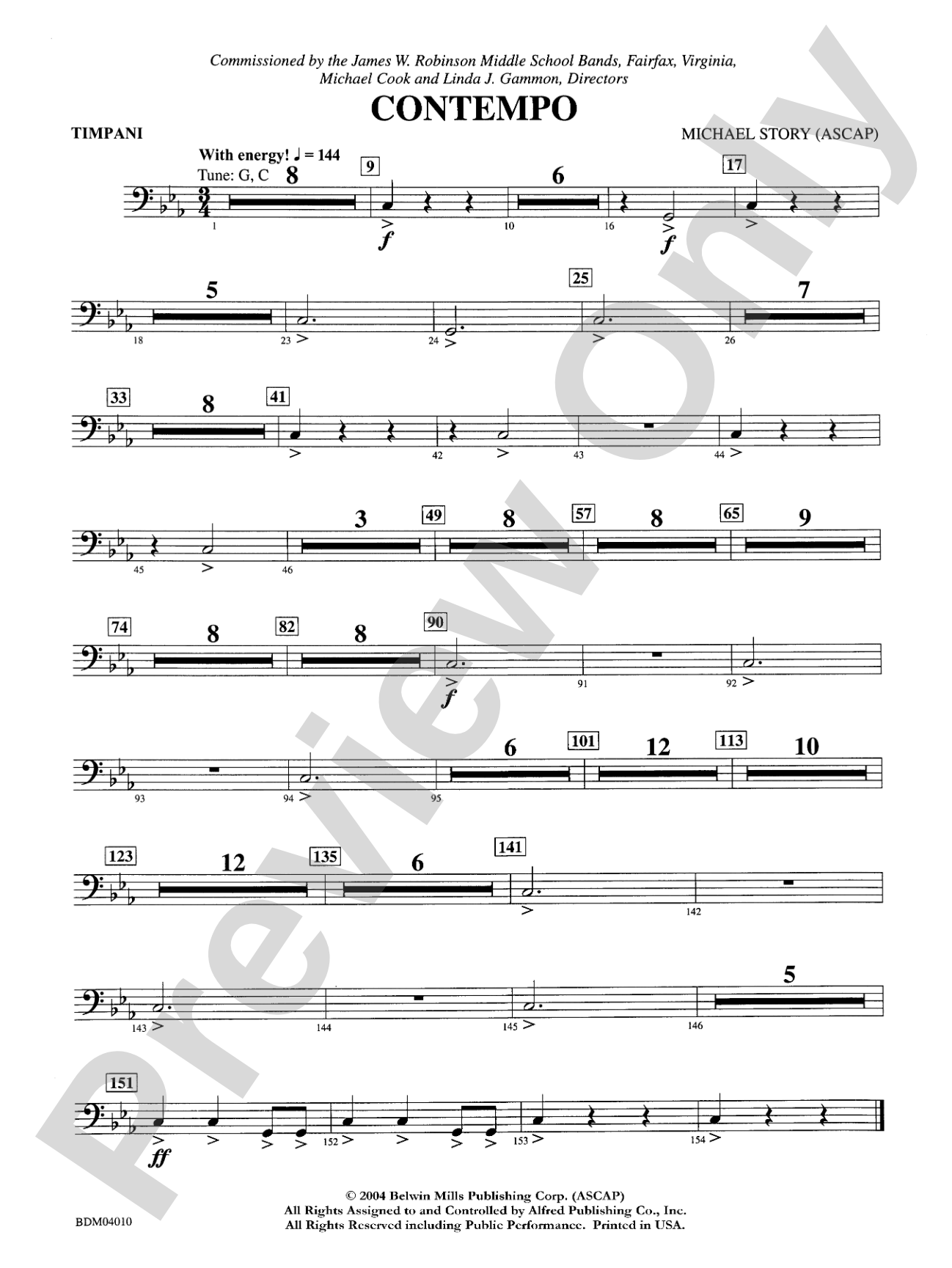 Contempo: Timpani