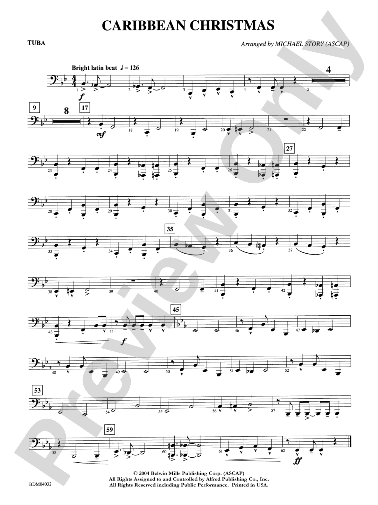 Caribbean Christmas: Tuba