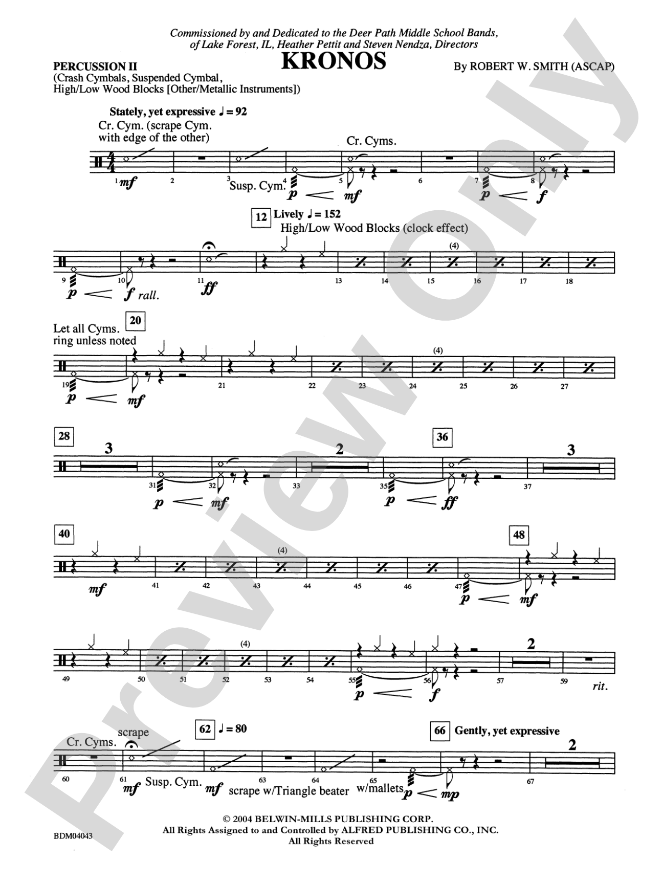 Kronos: 2nd Percussion