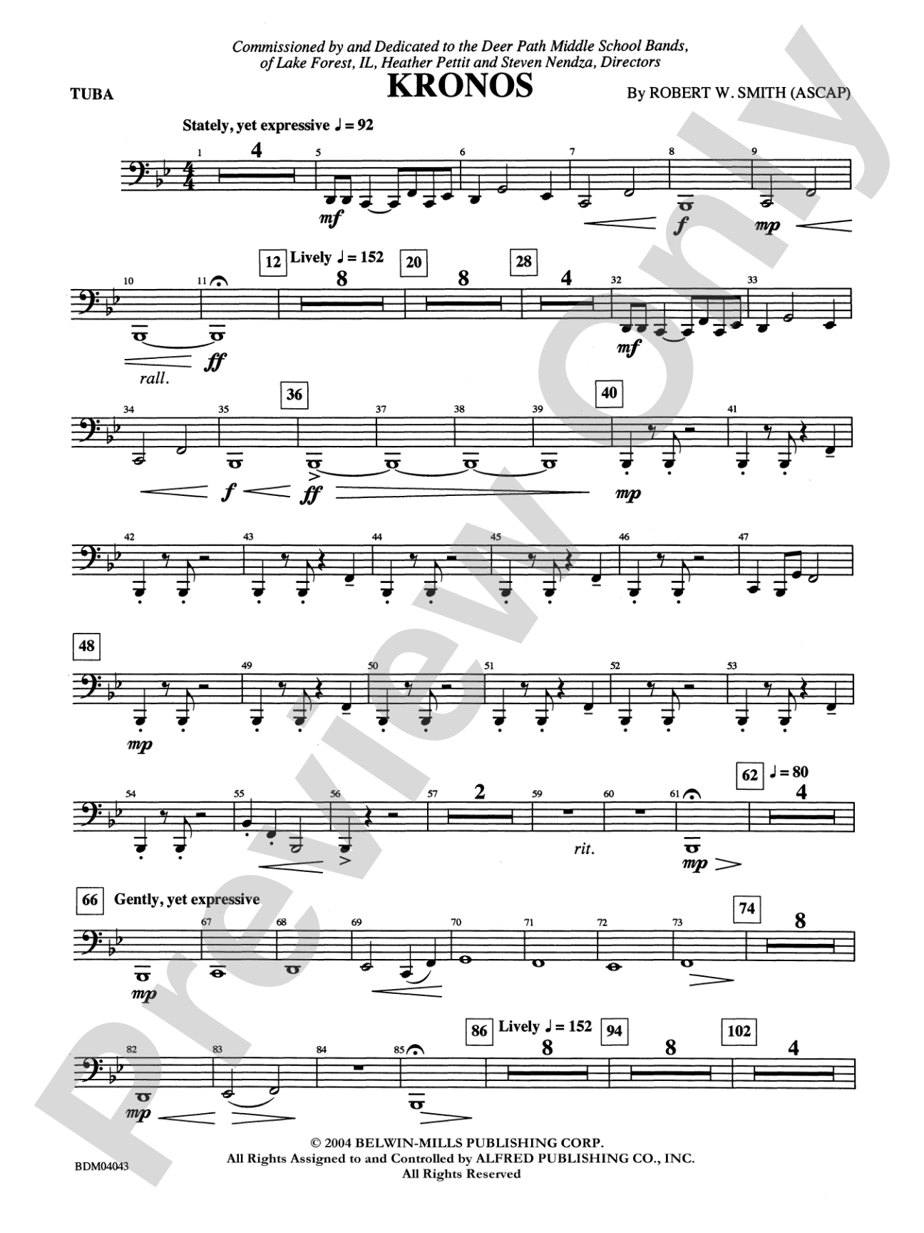 Kronos: Tuba