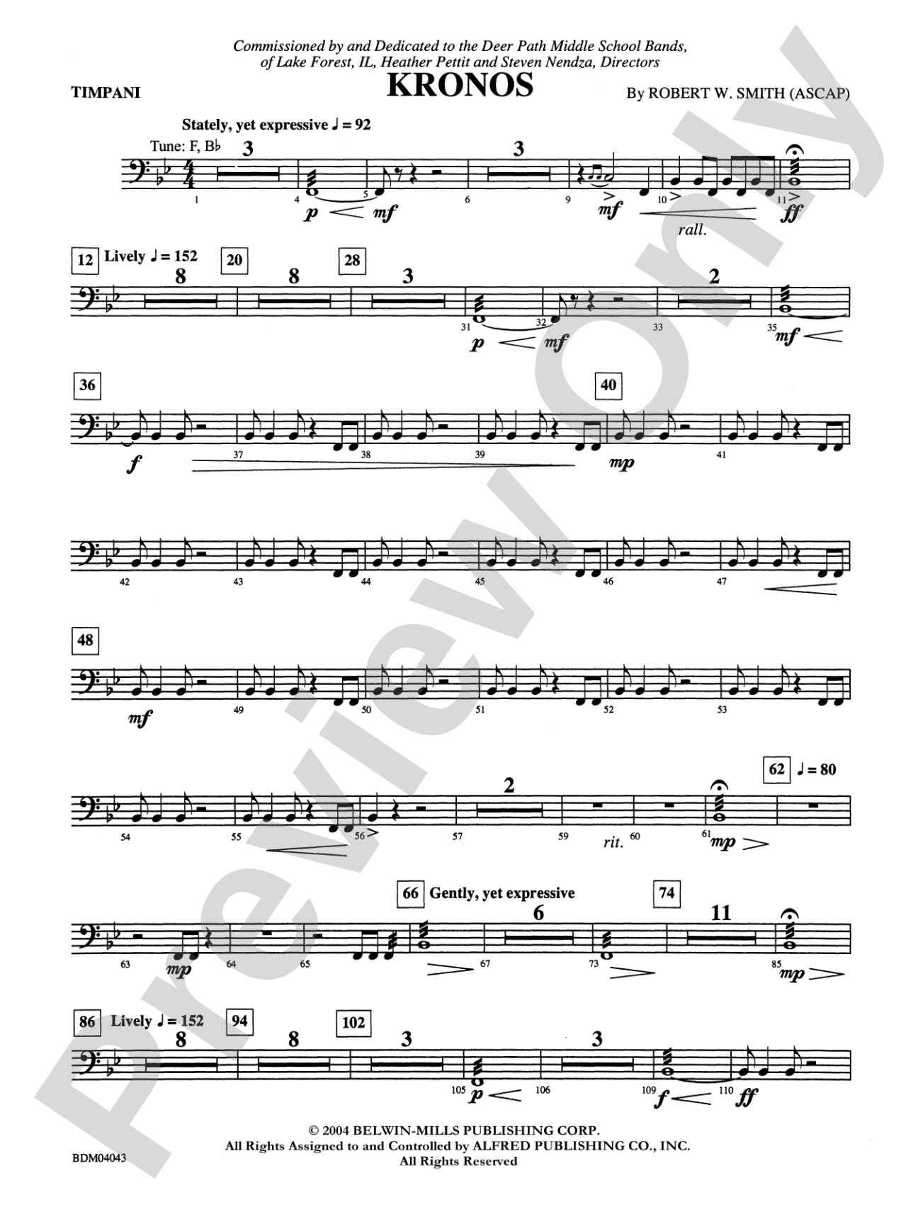 Kronos: Timpani