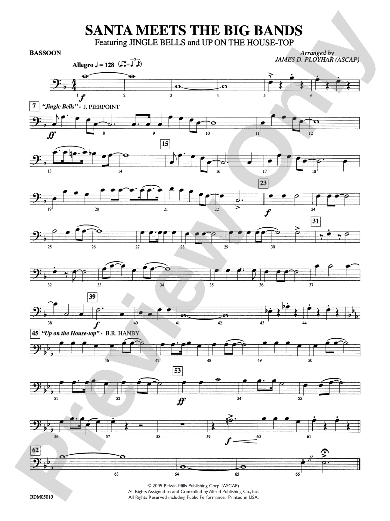 Santa Meets the Big Bands: Bassoon