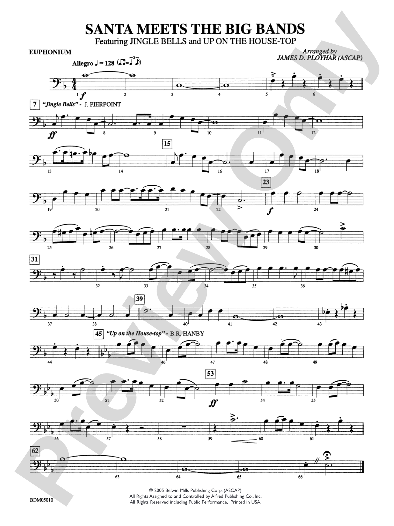 Santa Meets the Big Bands: Baritone B.C.