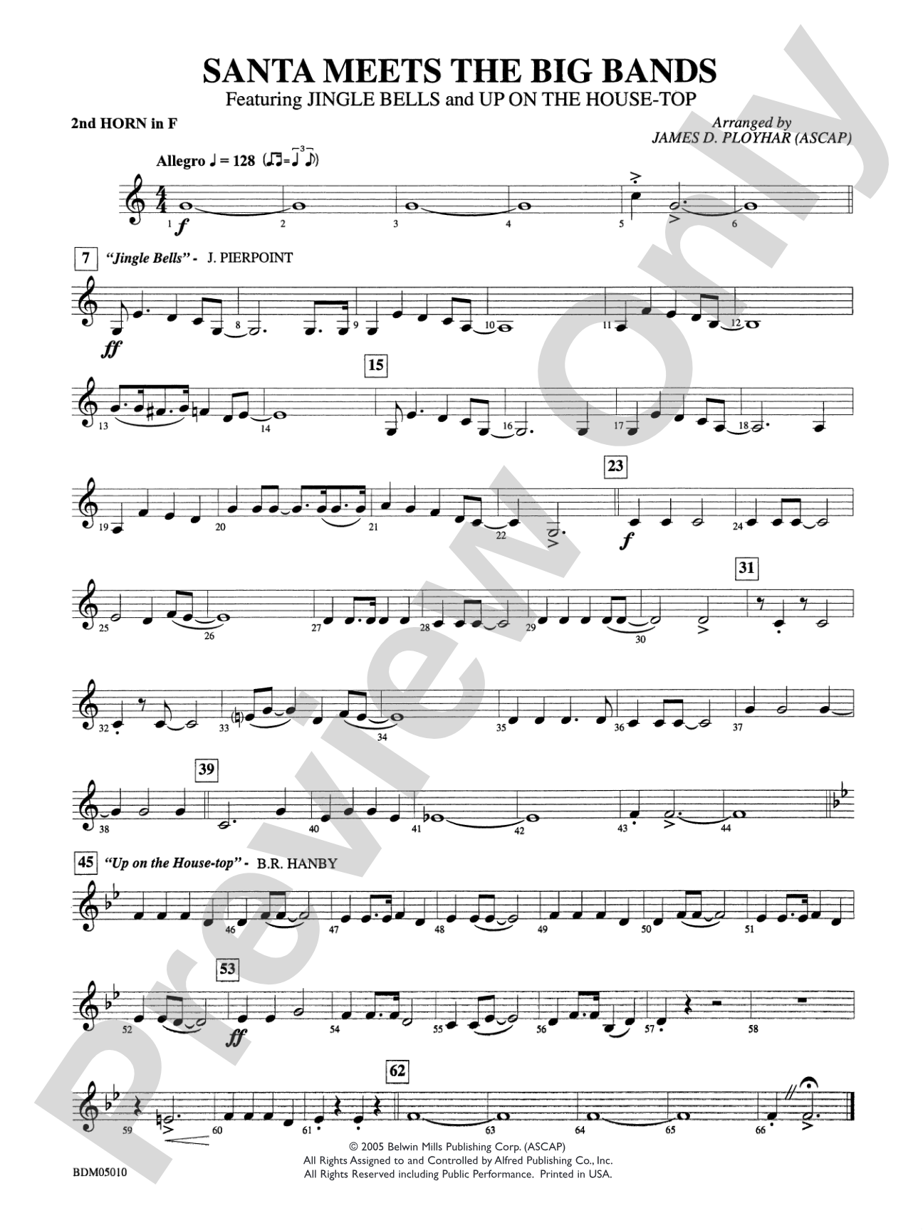 Santa Meets the Big Bands: 2nd F Horn