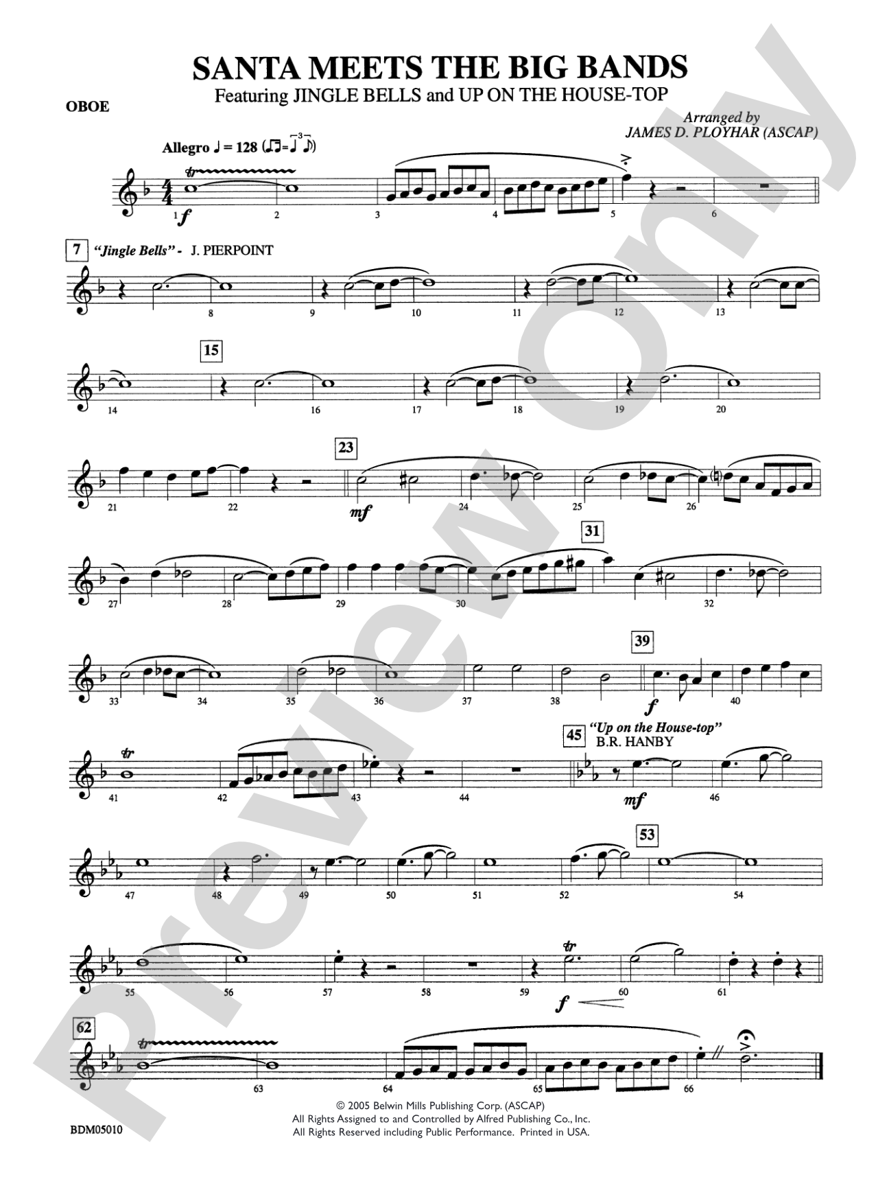 Santa Meets the Big Bands: Oboe