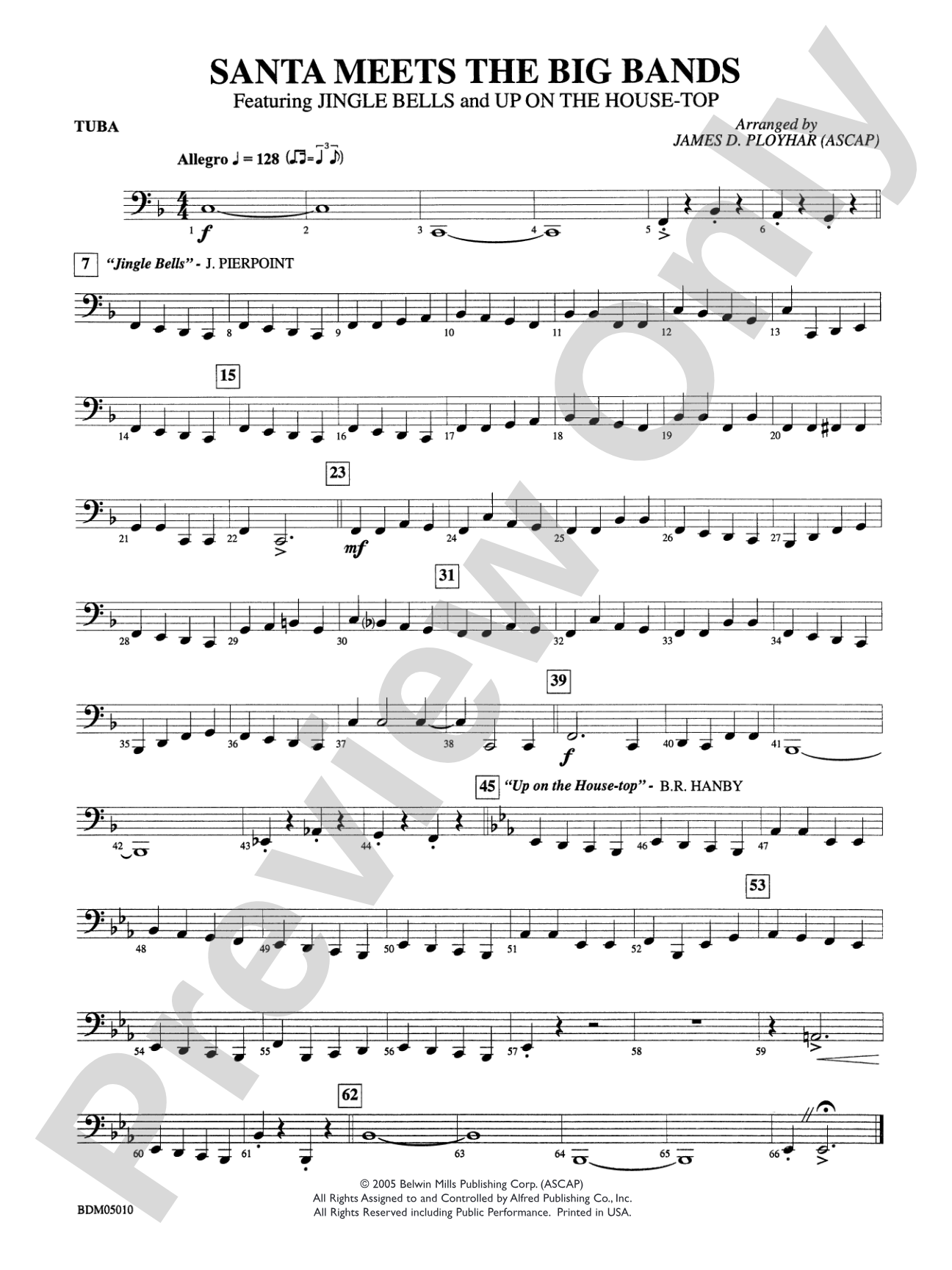 Santa Meets the Big Bands: Tuba