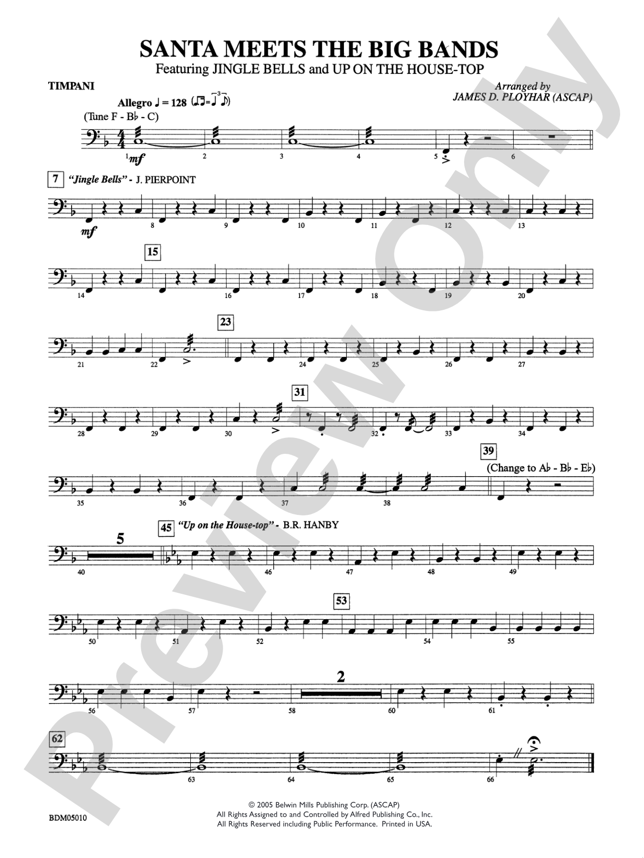 Santa Meets the Big Bands: Timpani