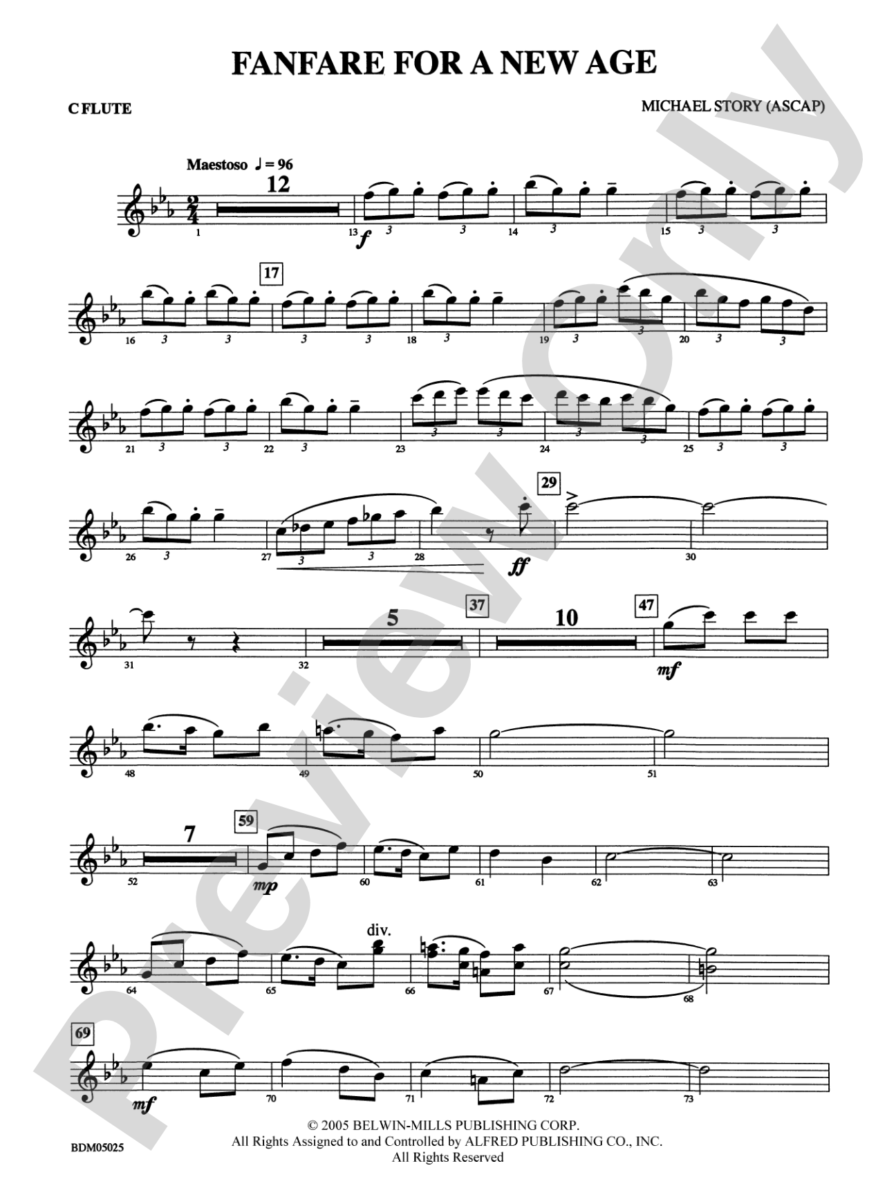 Fanfare for a New Age: Flute