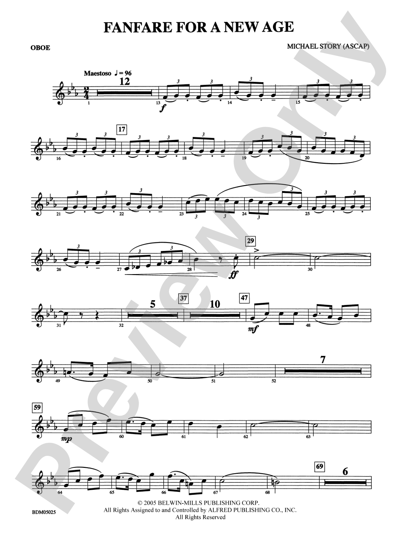 Fanfare for a New Age: Oboe