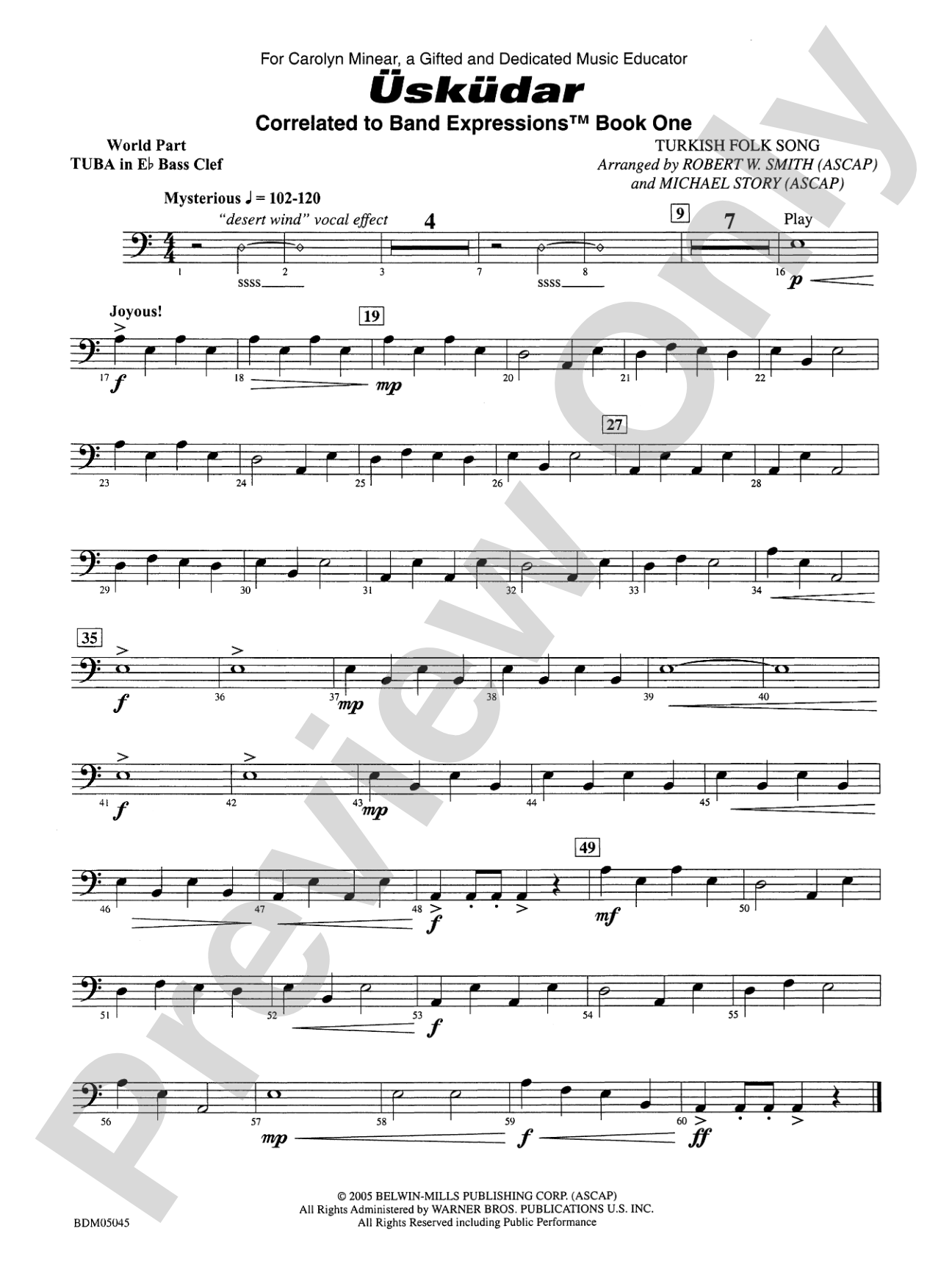 ÜskÜdar: (wp) E-flat Tuba B.C.