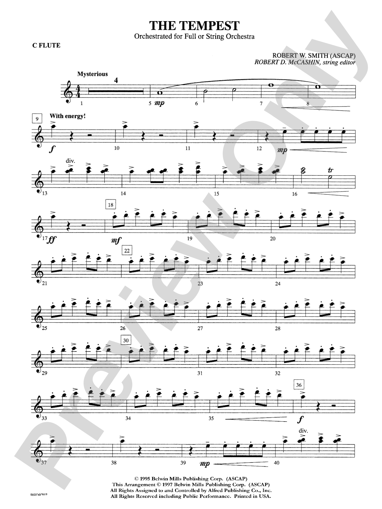 The Tempest: Flute
