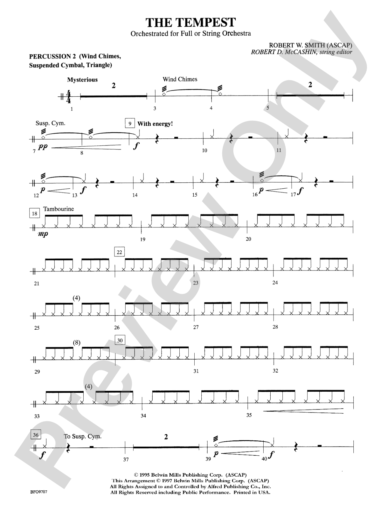The Tempest: 2nd Percussion