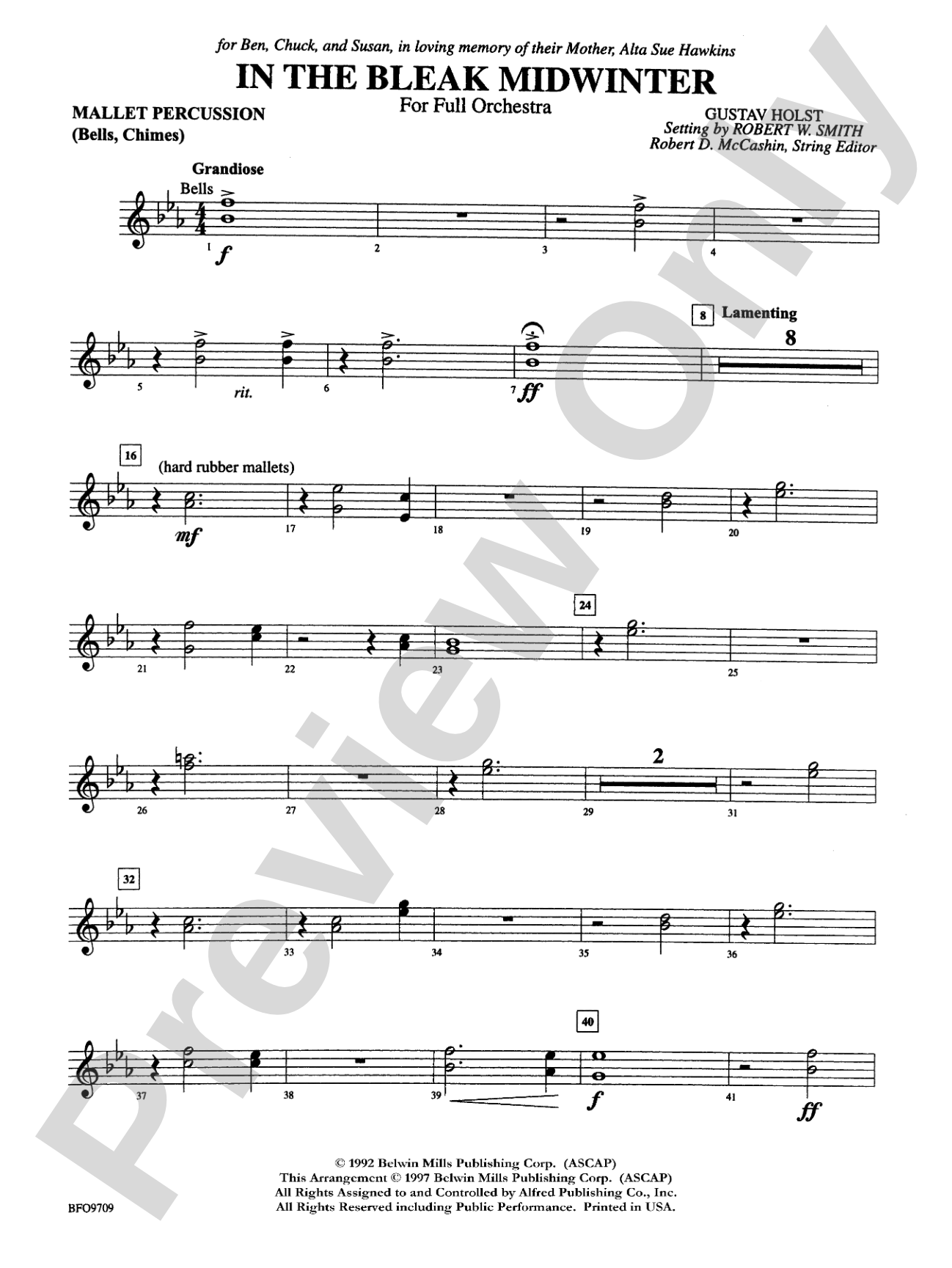 In the Bleak Midwinter: Mallets