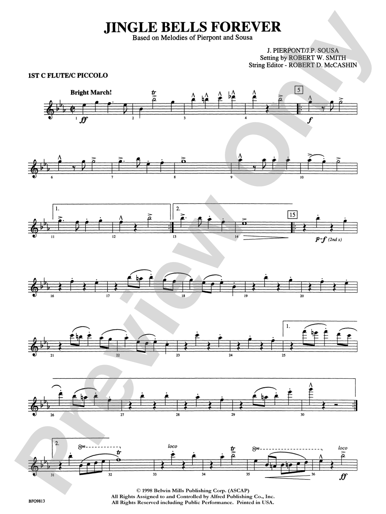 Jingle Bells Forever: Flute