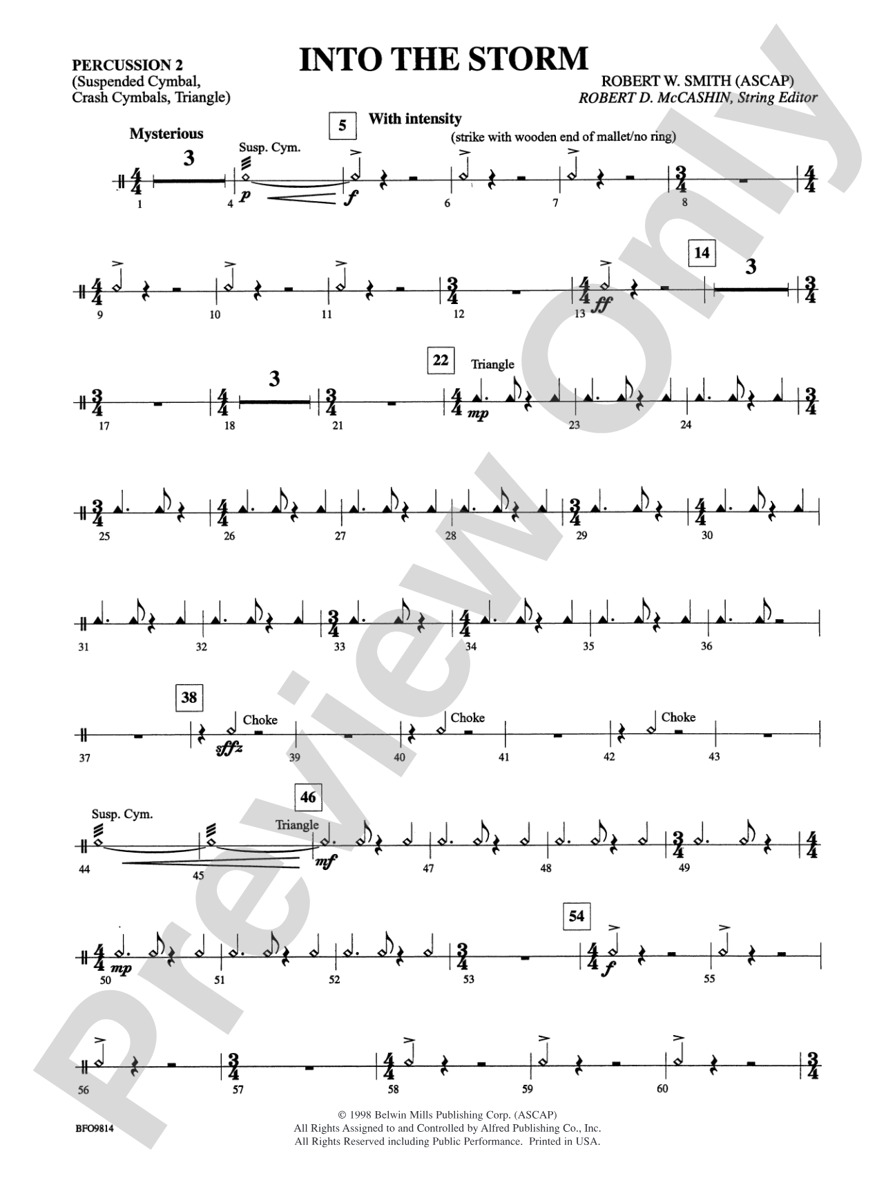 Into the Storm: 2nd Percussion