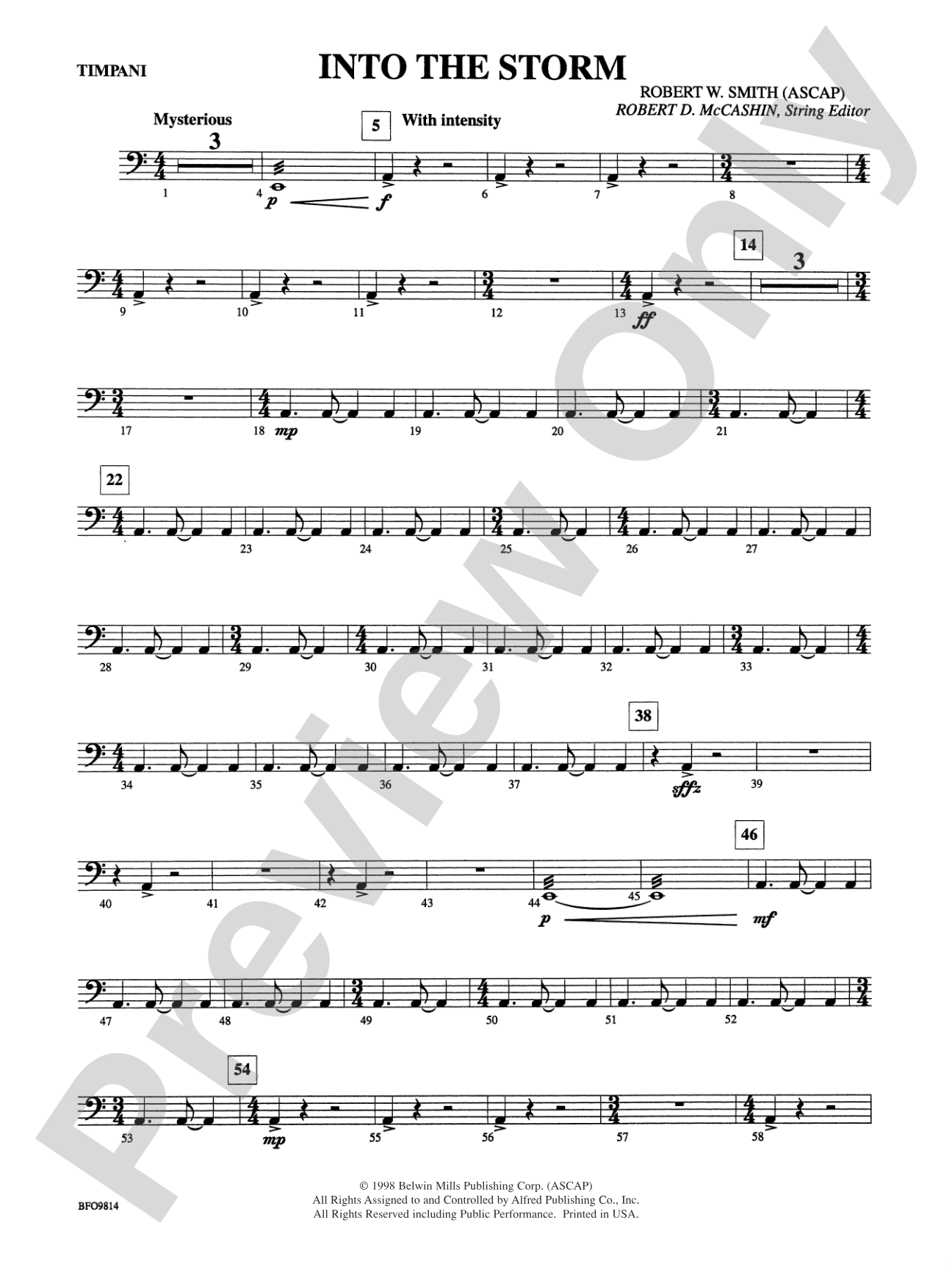 Into the Storm: Timpani