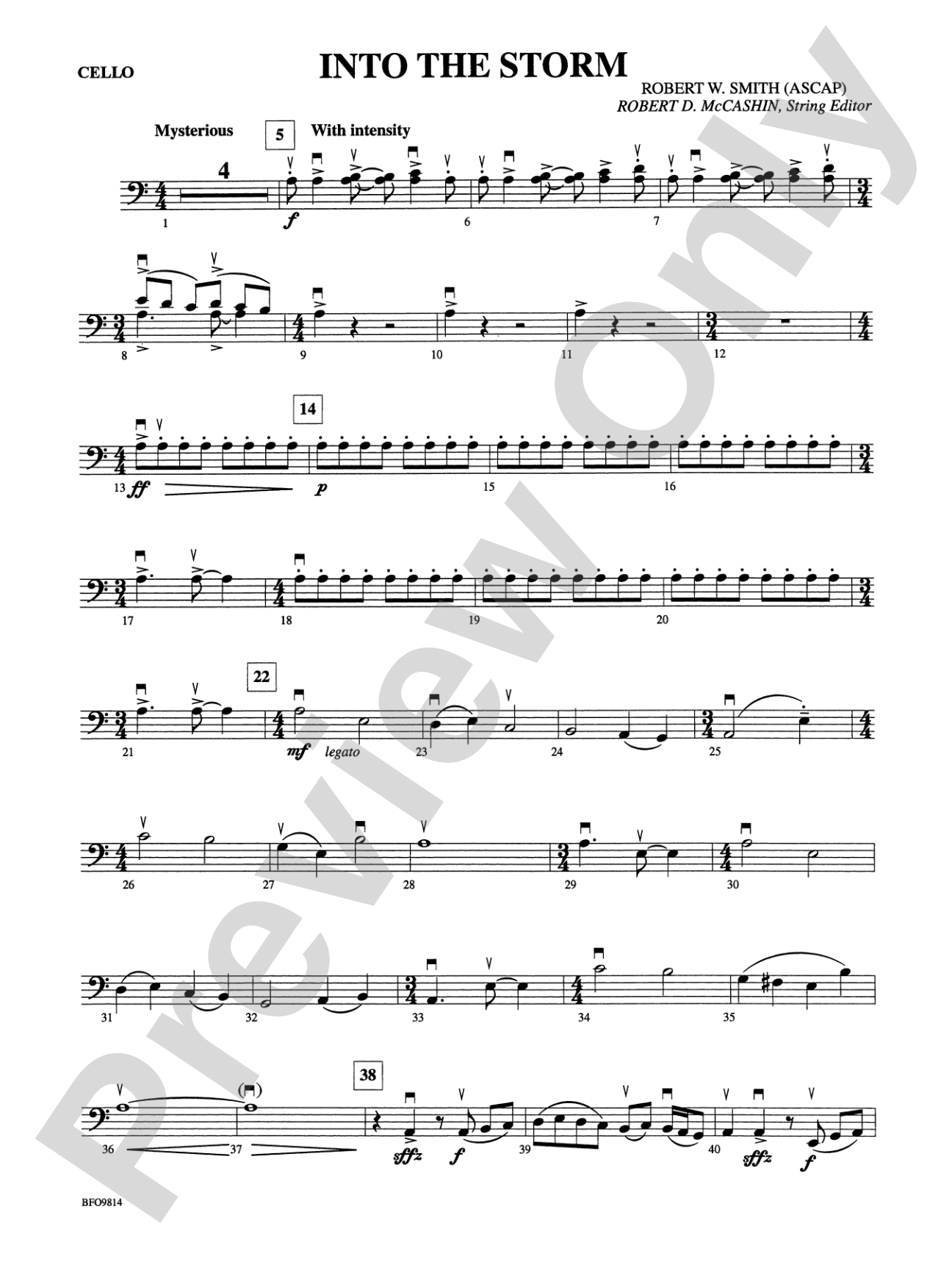 Into the Storm: Cello