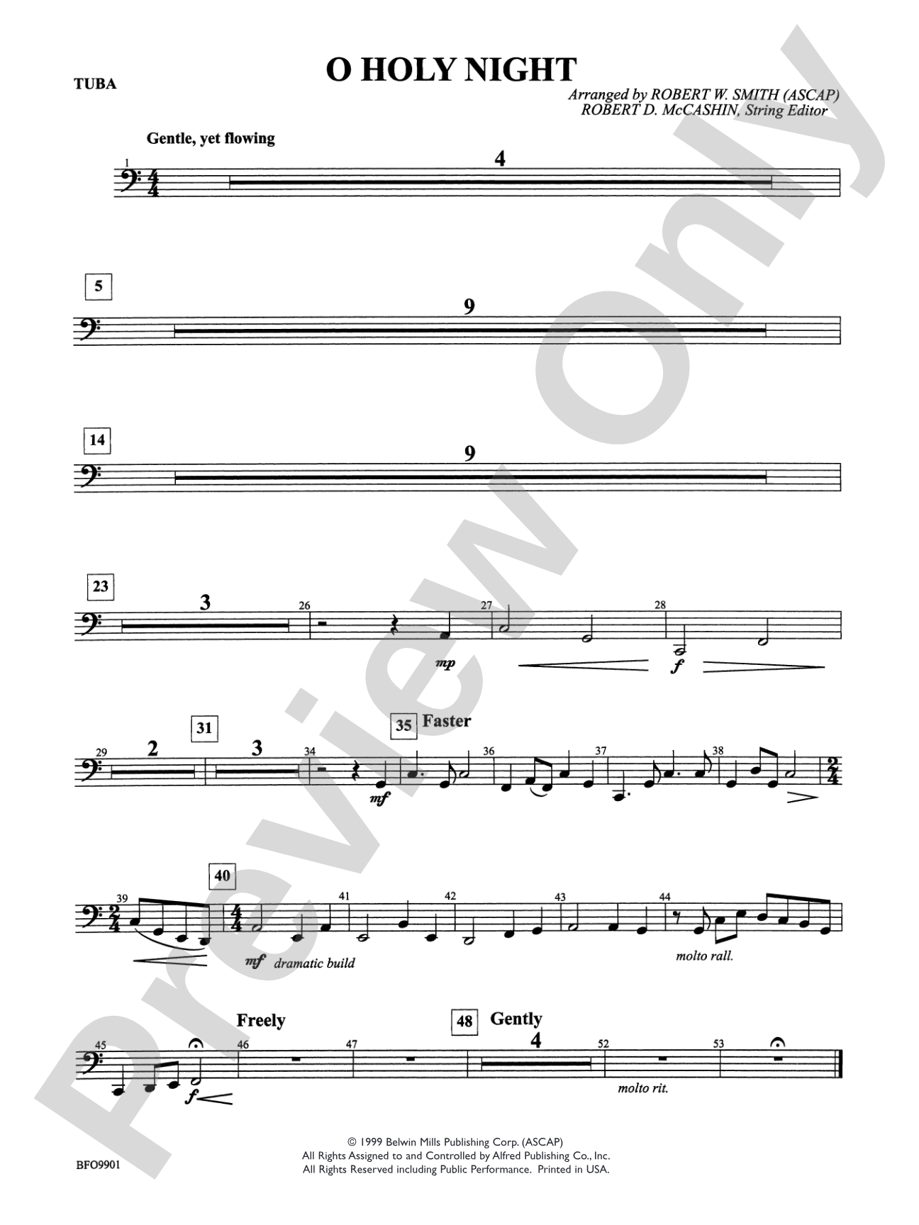 O Holy Night: Tuba