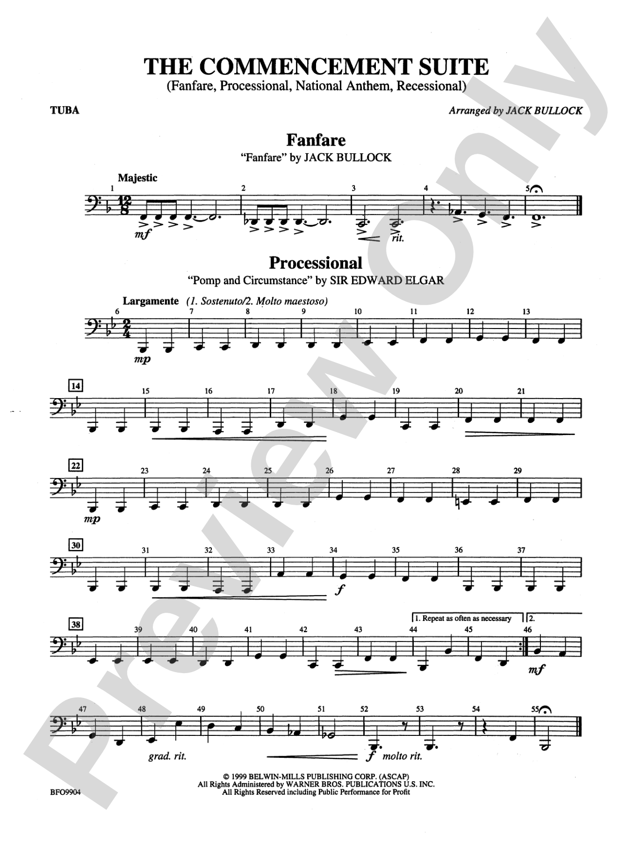 Commencement Suite: Tuba