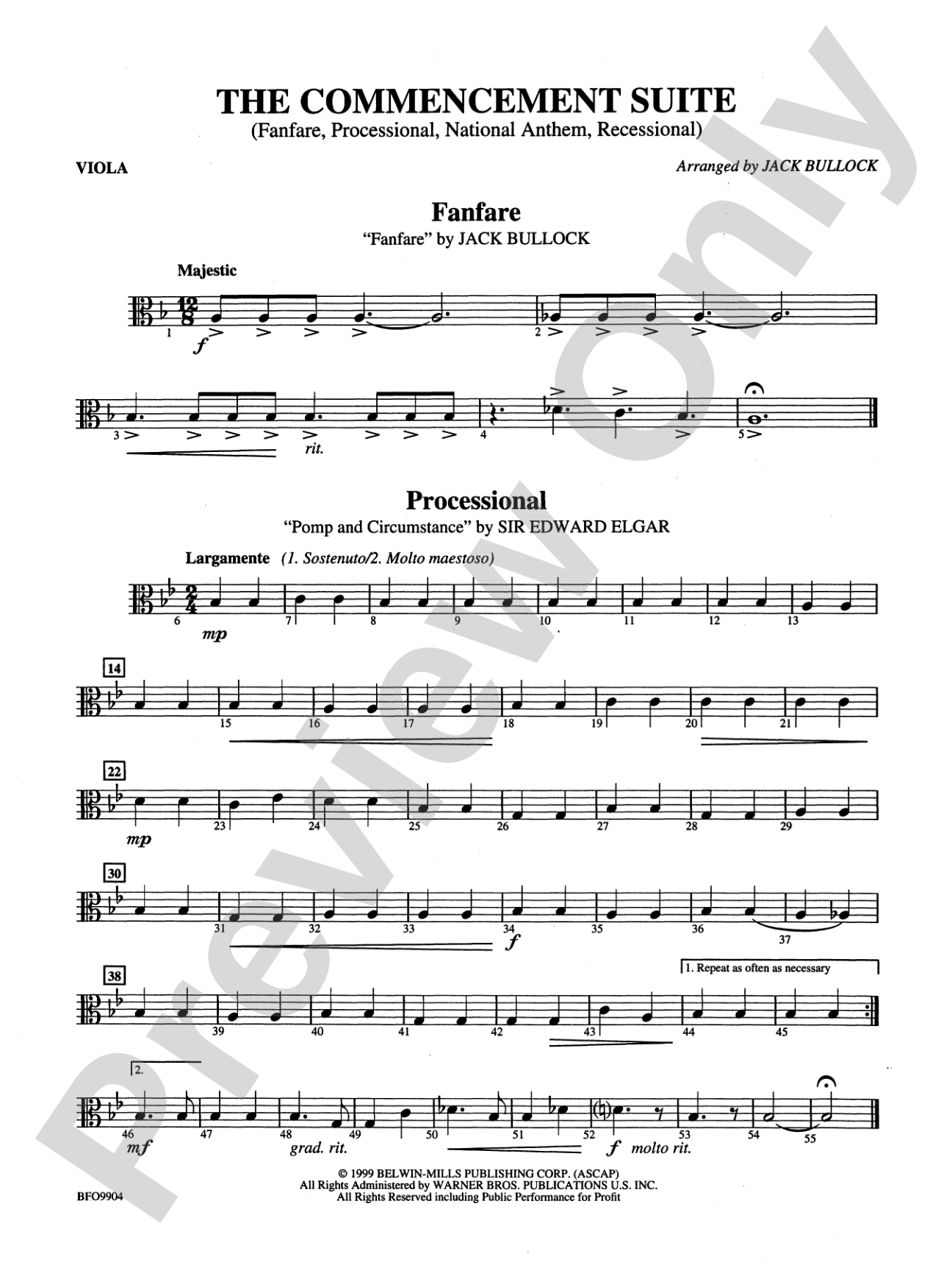 Commencement Suite: Viola