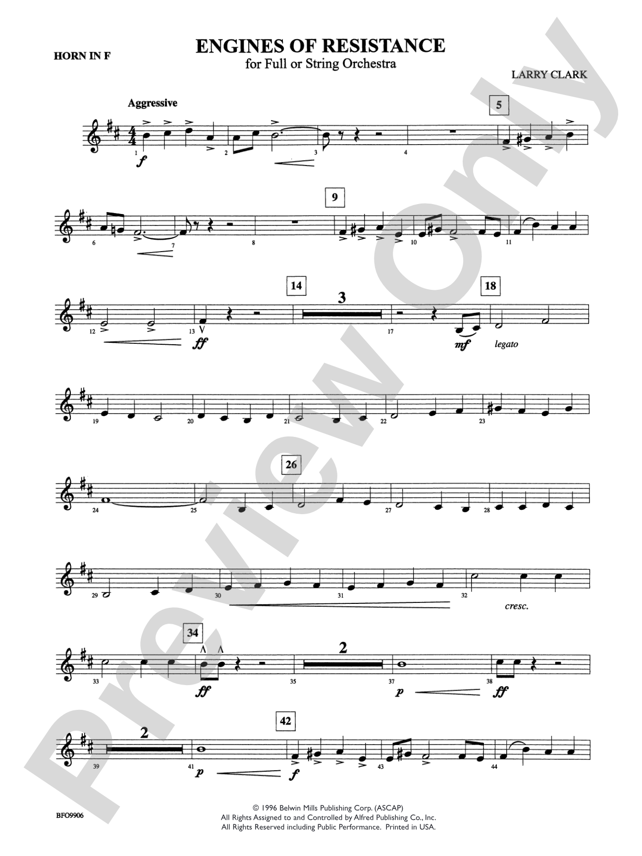 Engines of Resistance: 1st F Horn